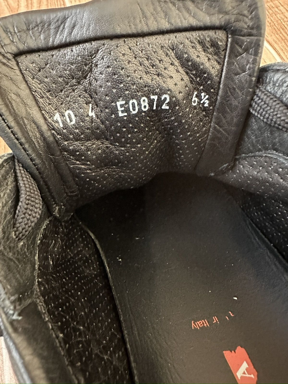 Prada Vintage Prada Sport Allacciata Regata Gym Nero Sneakers. Size US 7.5 / EU 40-41 - 18 Thumbnail