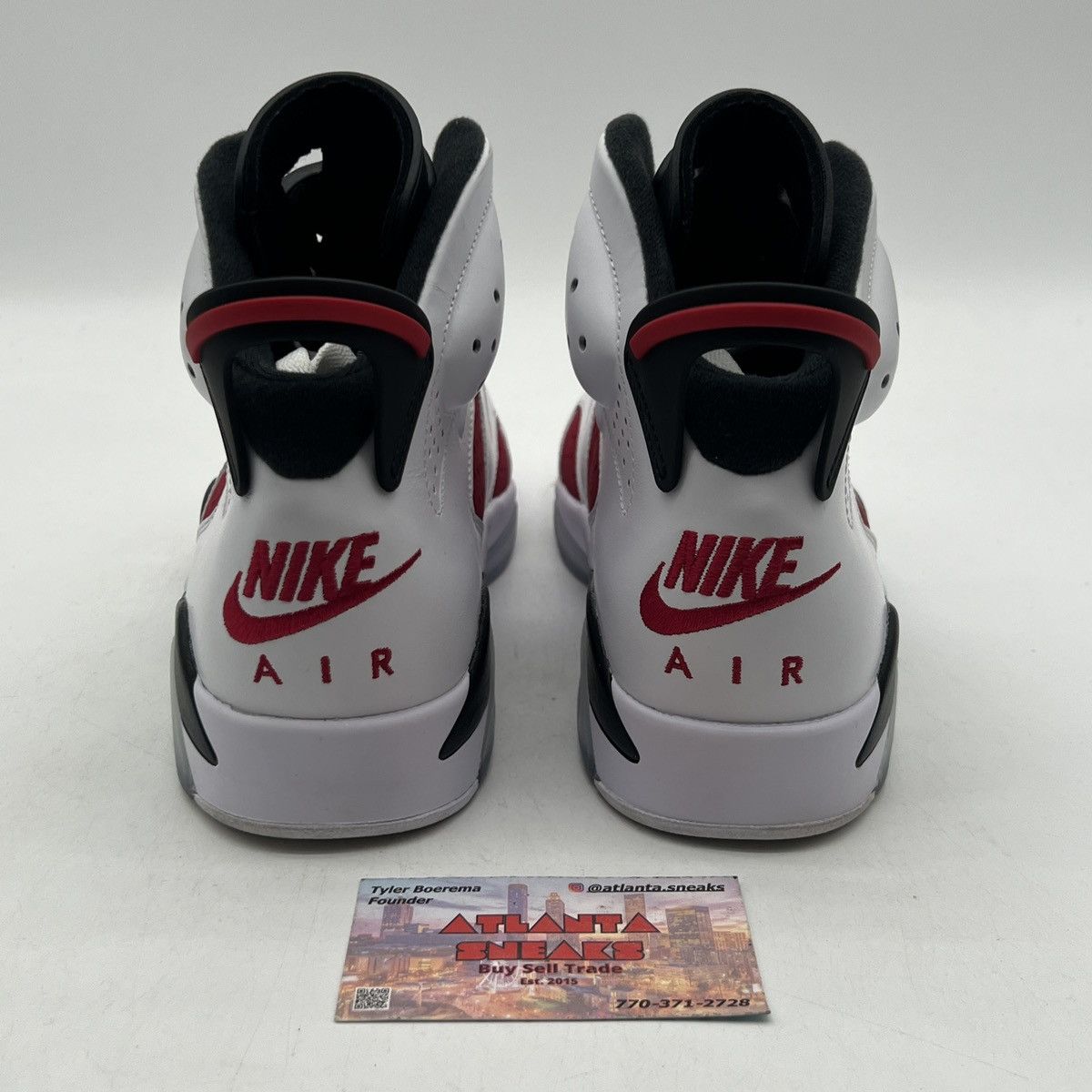 Jordan Brand Air Jordan 6 Carmine Size US 8.5 / EU 41-42 - 3 Thumbnail