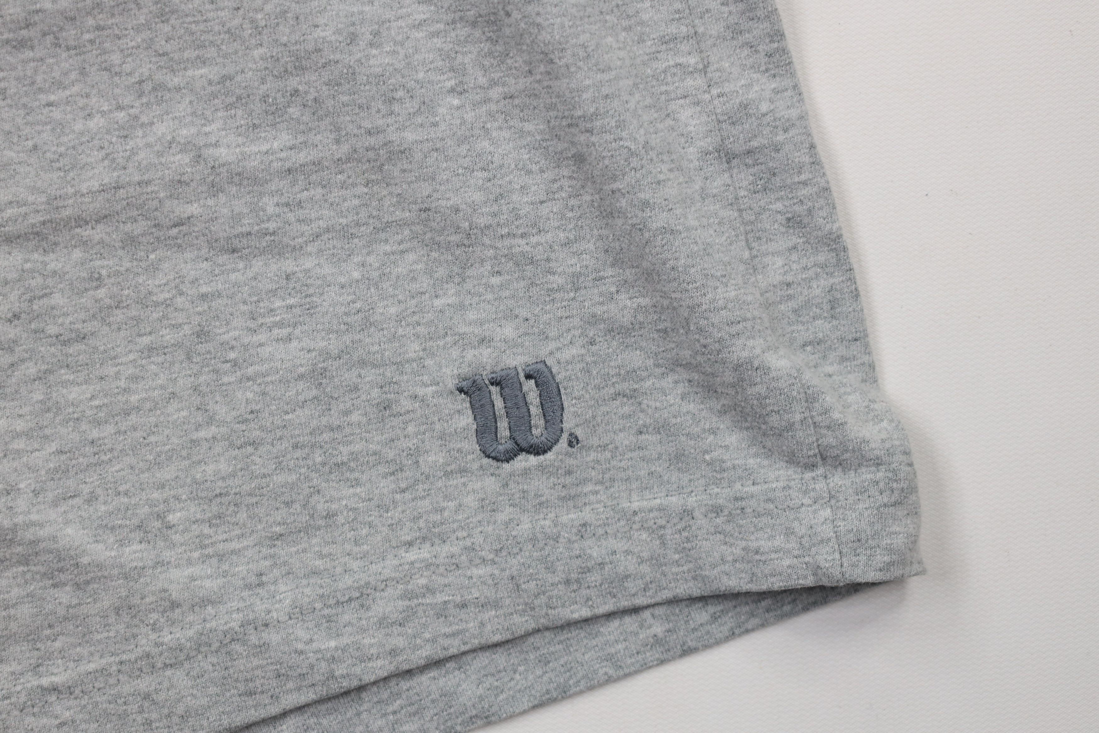 Vintage Vintage 90s Wilson Knee Dad Shorts Heather Gray Cotton Blend Size US 34 / EU 50 - 5 Thumbnail