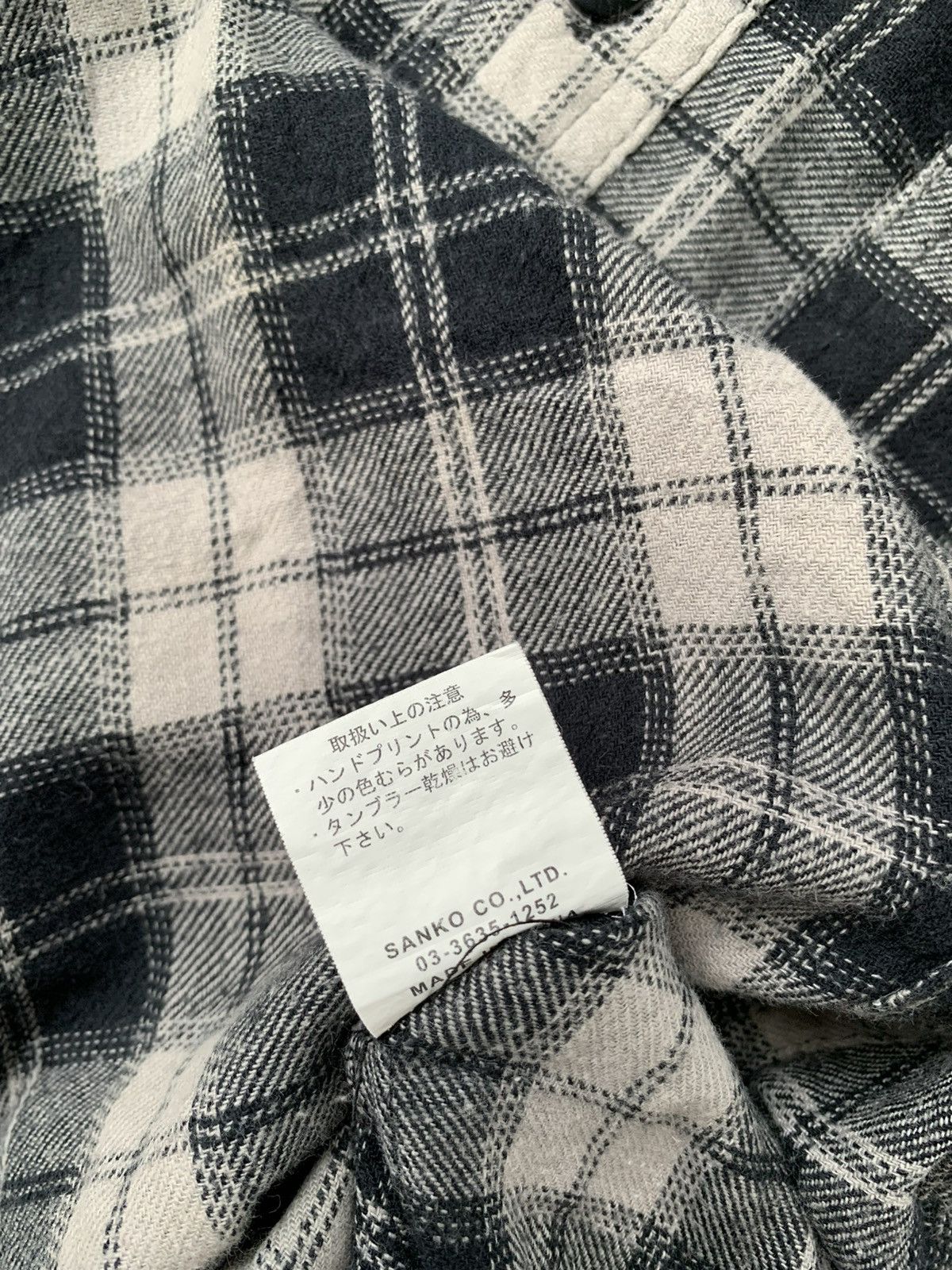 Beauty Beast Jackrose Plaid Checkered Gothic Style Shirt Size US M / EU 48-50 / 2 - 6 Thumbnail
