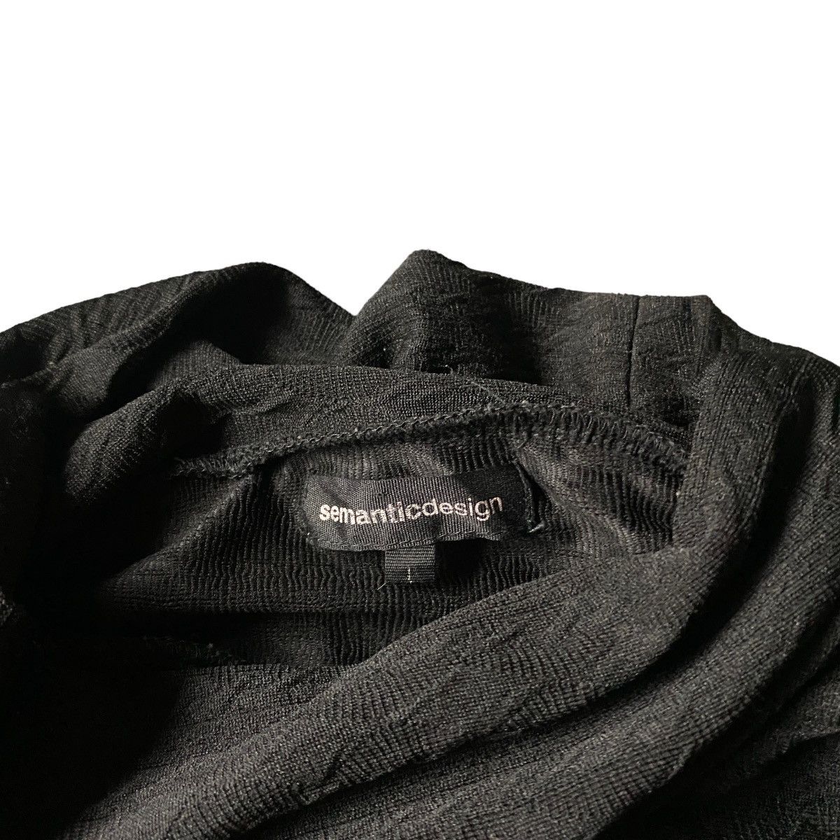 If Six Was Nine × Japanese Brand × Le Grande Bleu (L.G.B.) 2000's Semantic Design Gothic Turtleneck Longsleeve Size US M / EU 48-50 / 2 - 5 Thumbnail