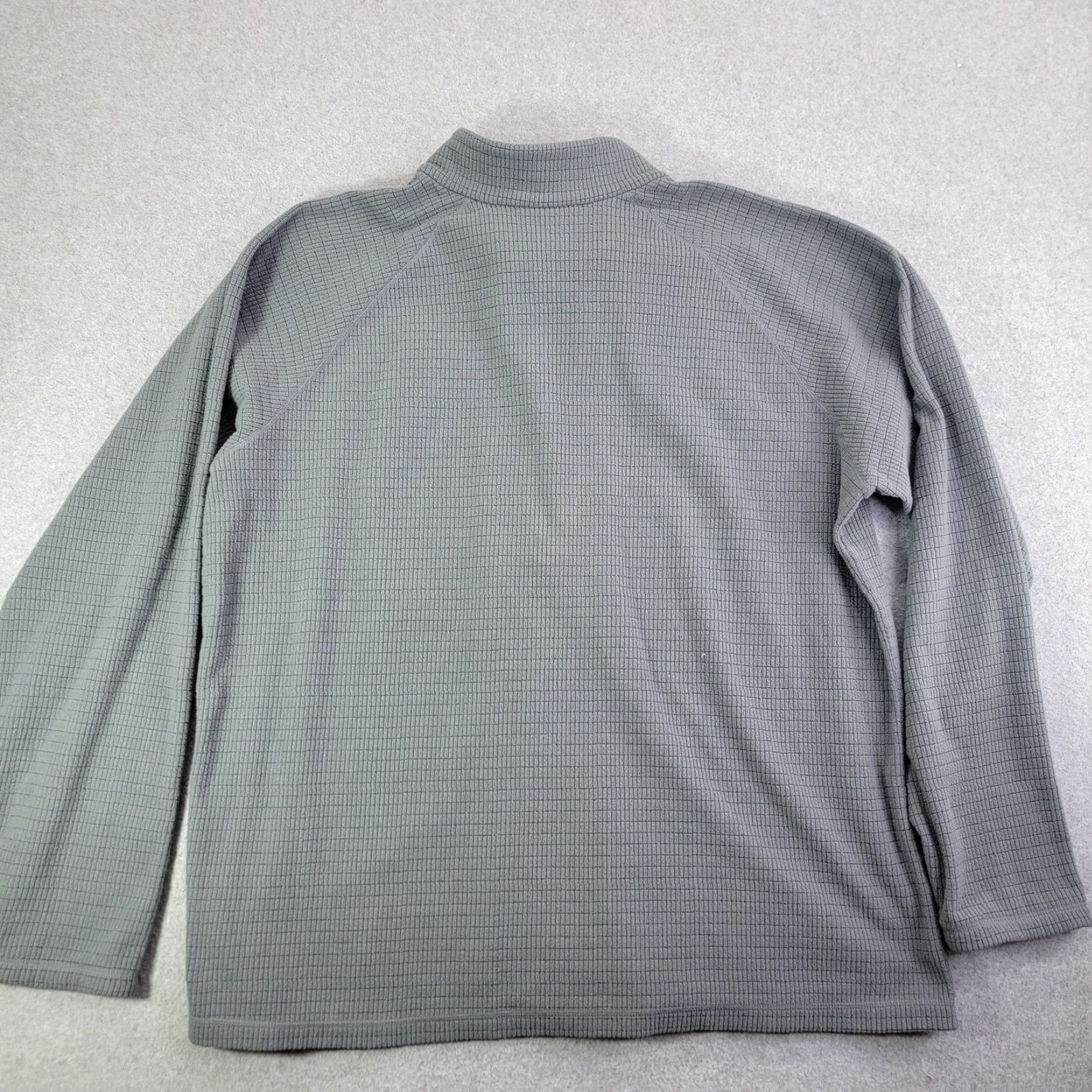 Mountain Hardwear Mountain Hardwear Sweatshirt Mens 2XL Gray Mock Neck 1/4 Zip Pullover Fleece Size US XXL / EU 58 / 5 - 5 Thumbnail