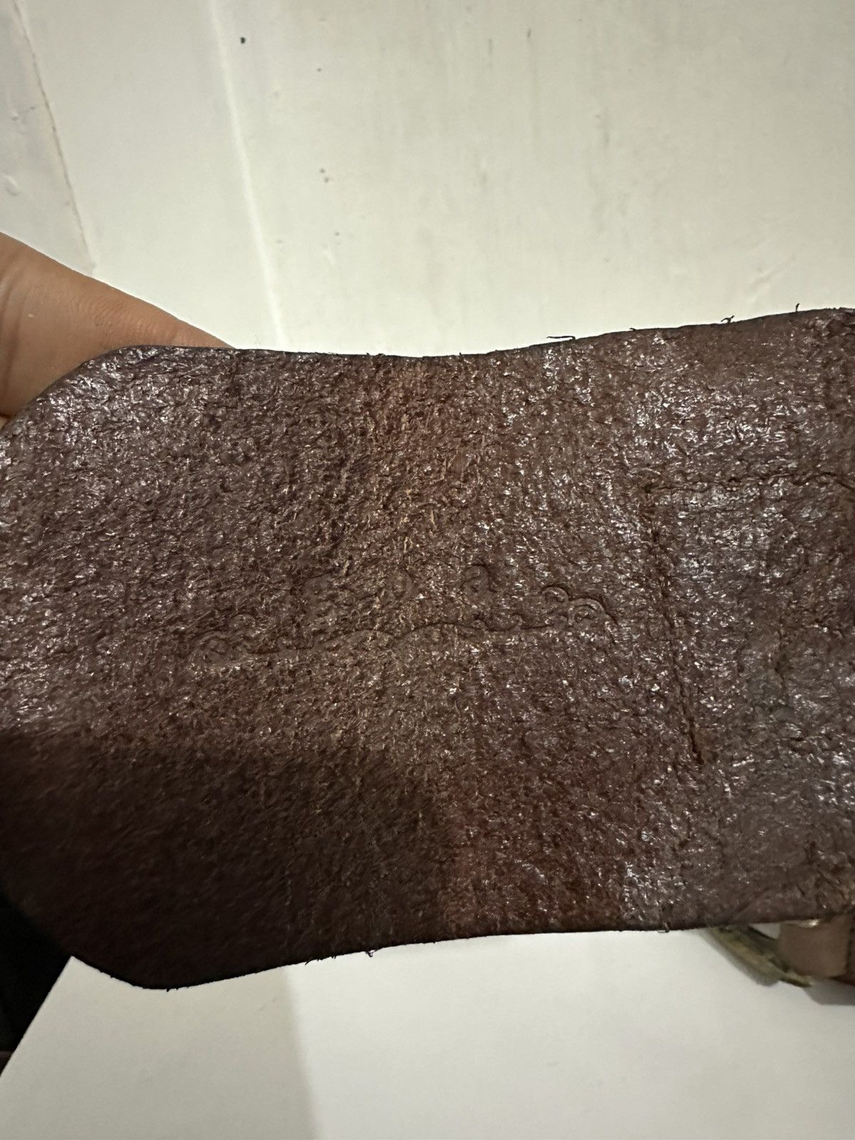 Japanese Brand × Vintage Rare!!! Goa Leather Belt Size ONE SIZE - 6 Thumbnail