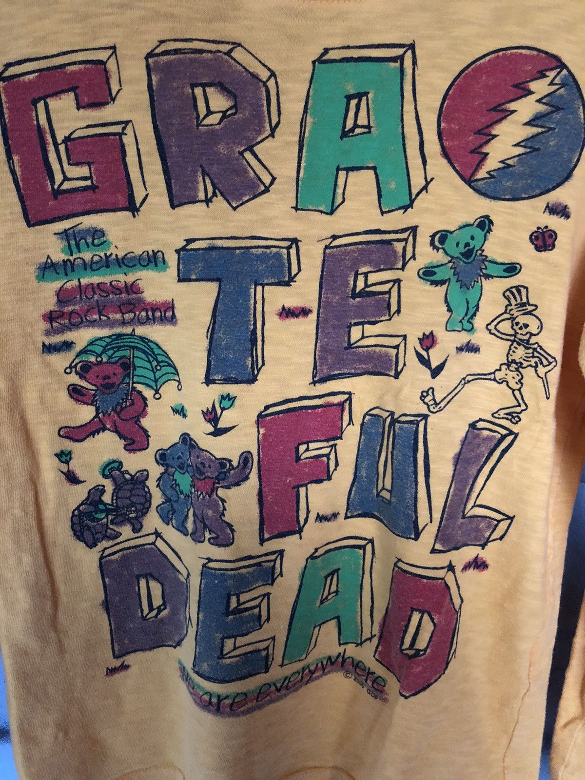 Band Tees Vintage Grateful Dead We Are Everywhere Long Sleeve Tee Size US S / EU 44-46 / 1 - 4 Thumbnail