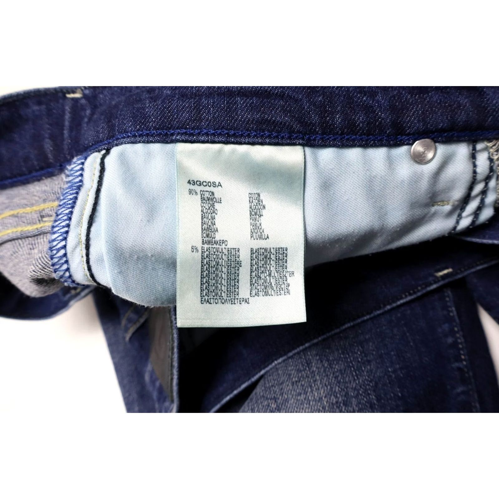 Lee LEE Luke Jeans Men's Slim W31/L34 Zip Fly Stretch Distressed Blue 90% Cotton Denim Jeans Mens W31/L34 Slim Zip Fly Blocked Pockets - Size US 31 - 6 Thumbnail
