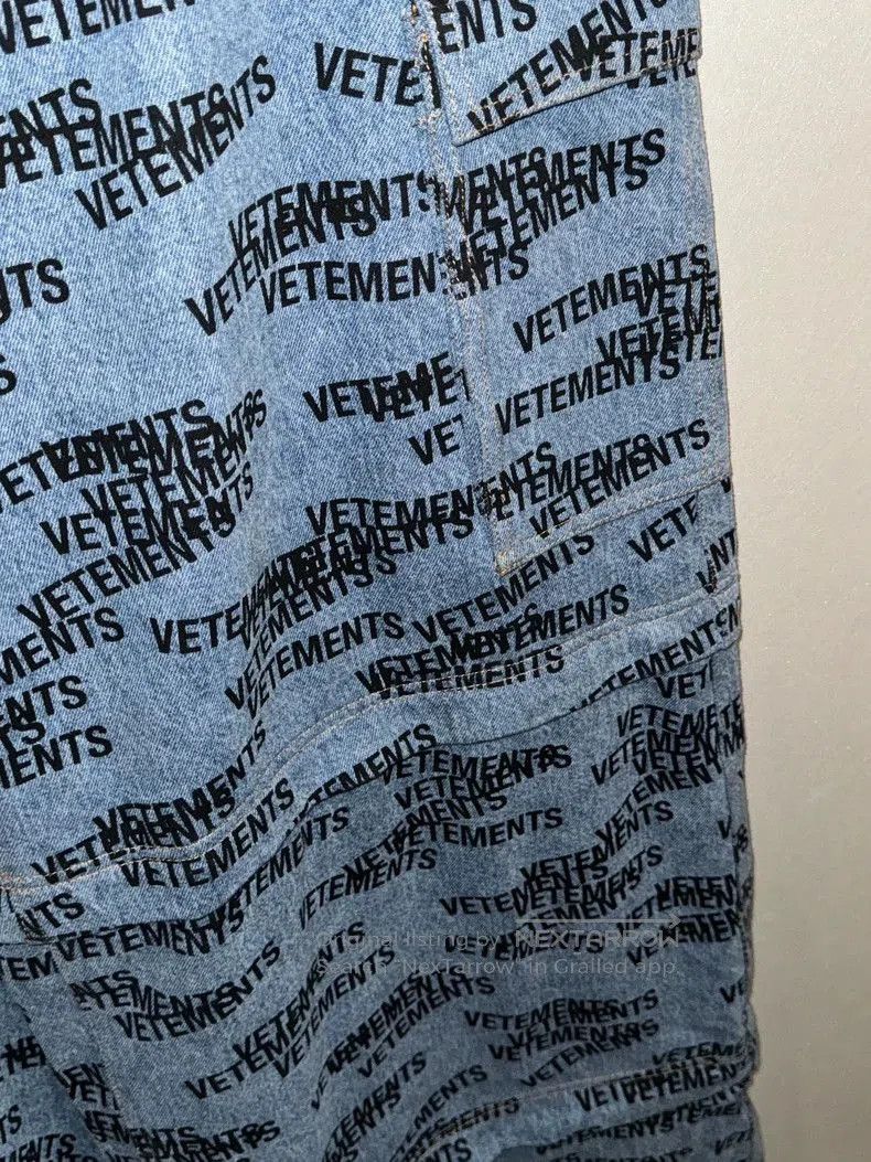 Vetements Vetements Jeans full of bullet screen jeans . Size US 32 / EU 48 - 3 Thumbnail