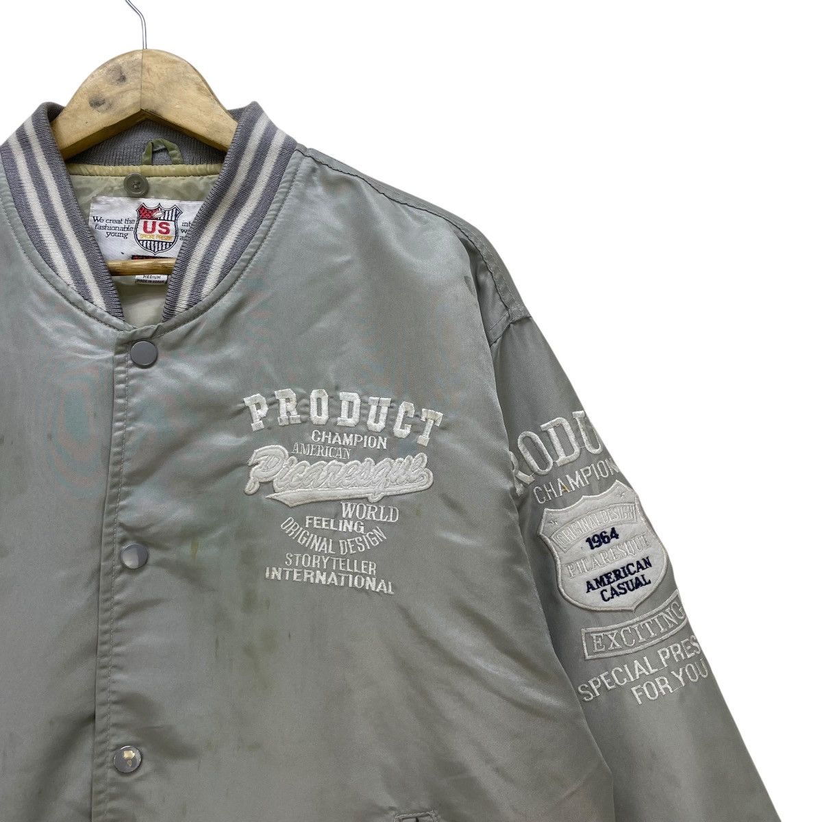 Japanese Brand × Vintage Vintage Japanese Brand Bomber Jacket Size US M / EU 48-50 / 2 - 3 Thumbnail
