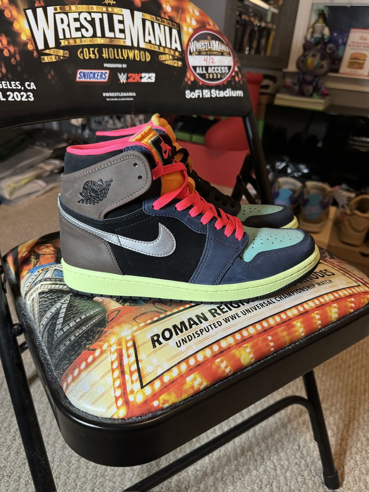 Jordan Brand Jordan 1 Retro High Tokyo Bio Hack Size US 8.5 / EU 41-42 - 1 Thumbnail