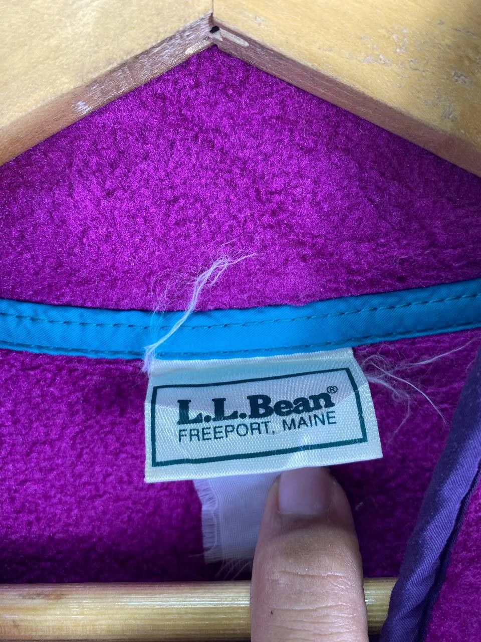 L.L. Bean vintage ll bean anorak half button fleec jacket nice design Size US L / EU 52-54 / 3 - 4 Thumbnail