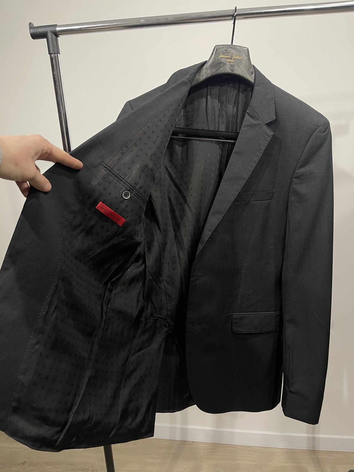 Hugo Boss Hugo boss blazer wool classic jacket 42L Size 42L - 5 Thumbnail