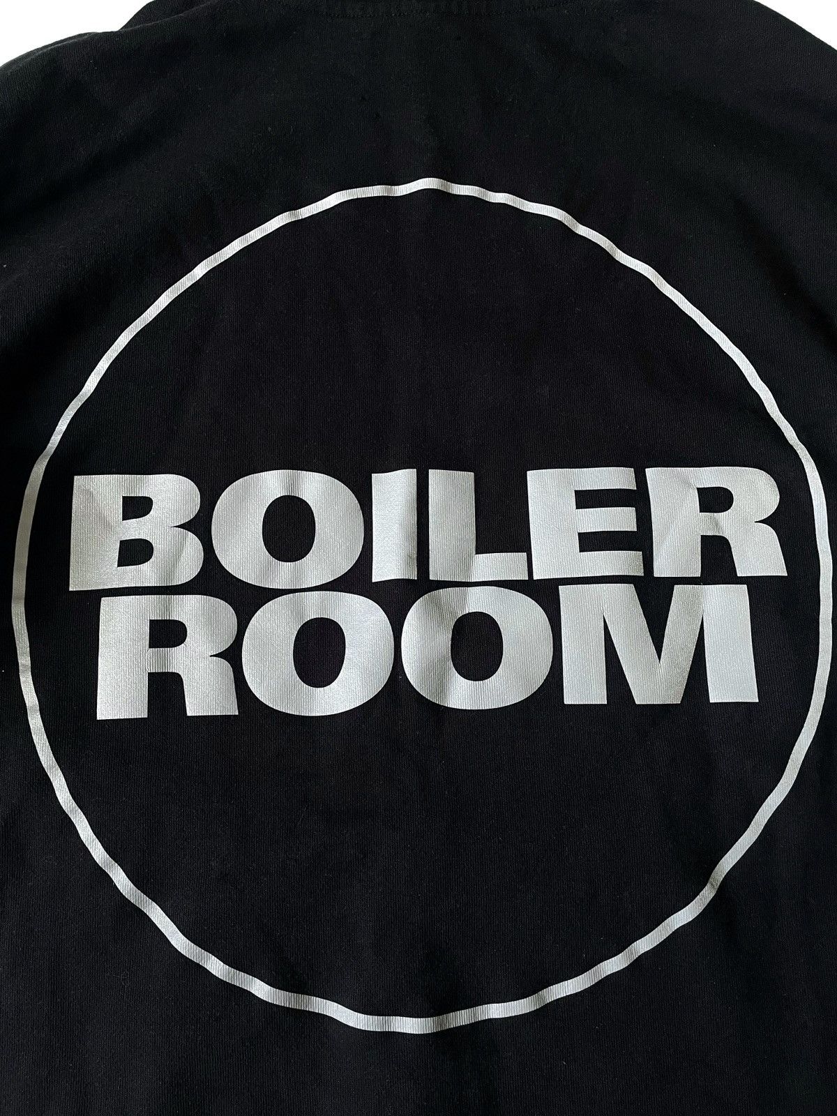 Boiler Room × Designer Boiler Room Men Black Hoodie Big Logo Size M Made Portugal Size US M / EU 48-50 / 2 - 9 Thumbnail