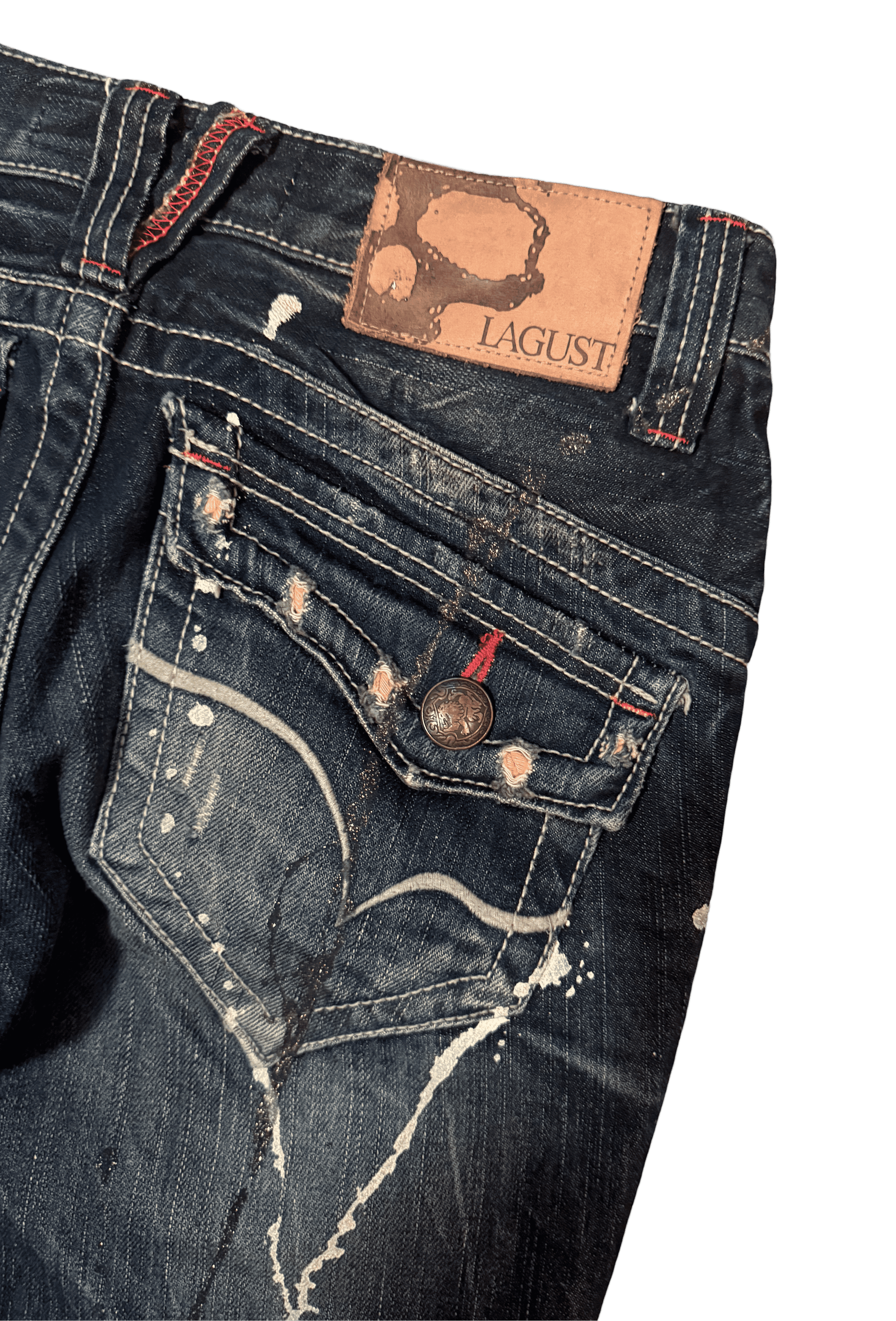 If Six Was Nine × Japanese Brand × Tornado Mart LAGUST Painted