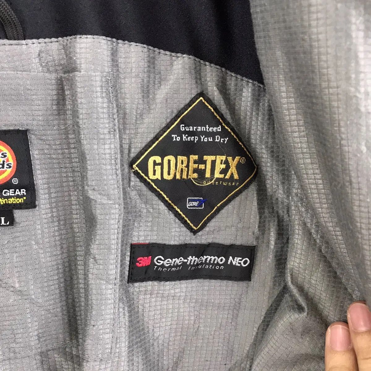 Goretex Vintage GORETEX x BASS FOODS Fishing Gear Coverall Size US XL / EU 56 / 4 - 4 Thumbnail