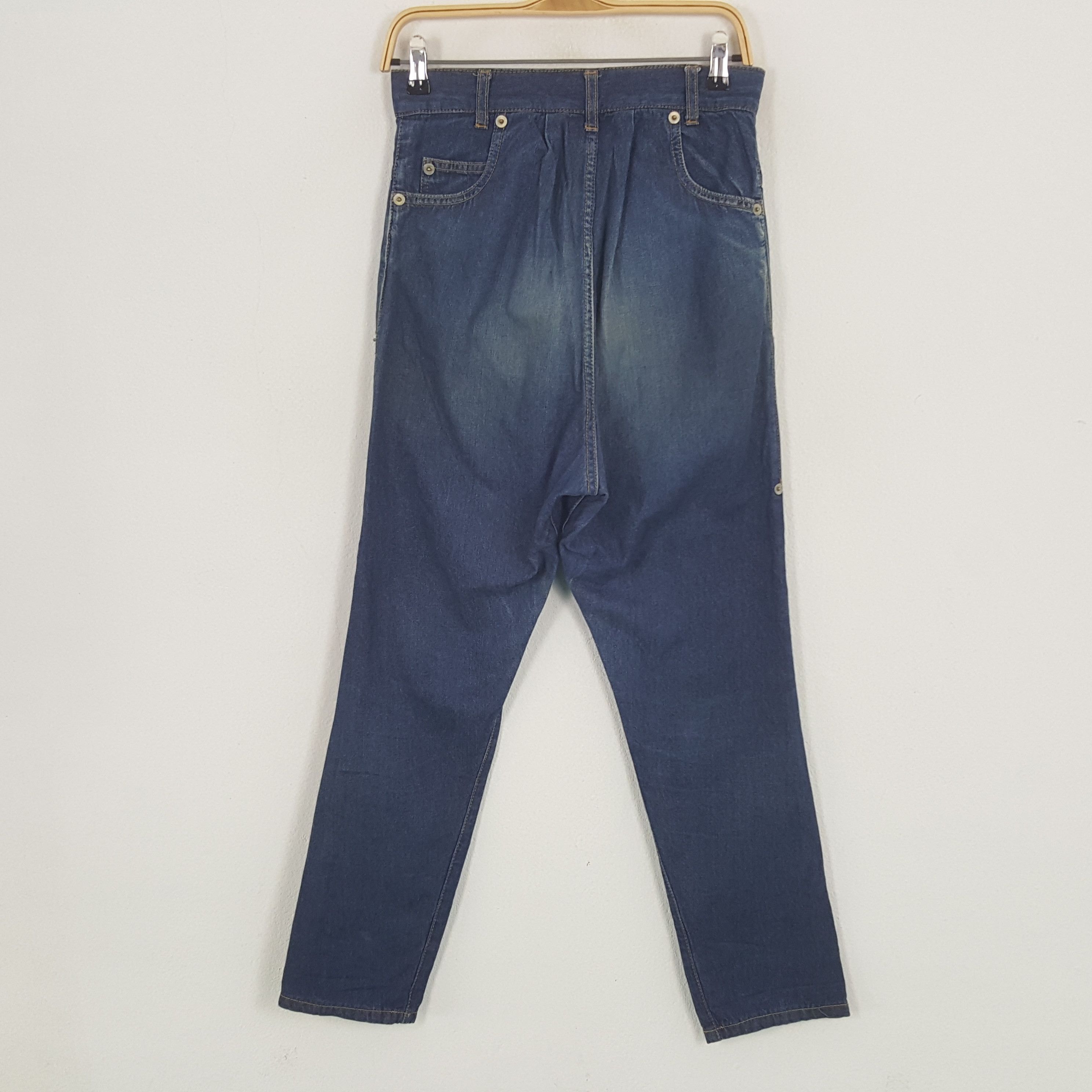 Issey Miyake × Vintage × mercibeaucoup Vintage Mercibeaucoup by Issey Miyake Japan Design Jeans Size US 27 - 4 Thumbnail