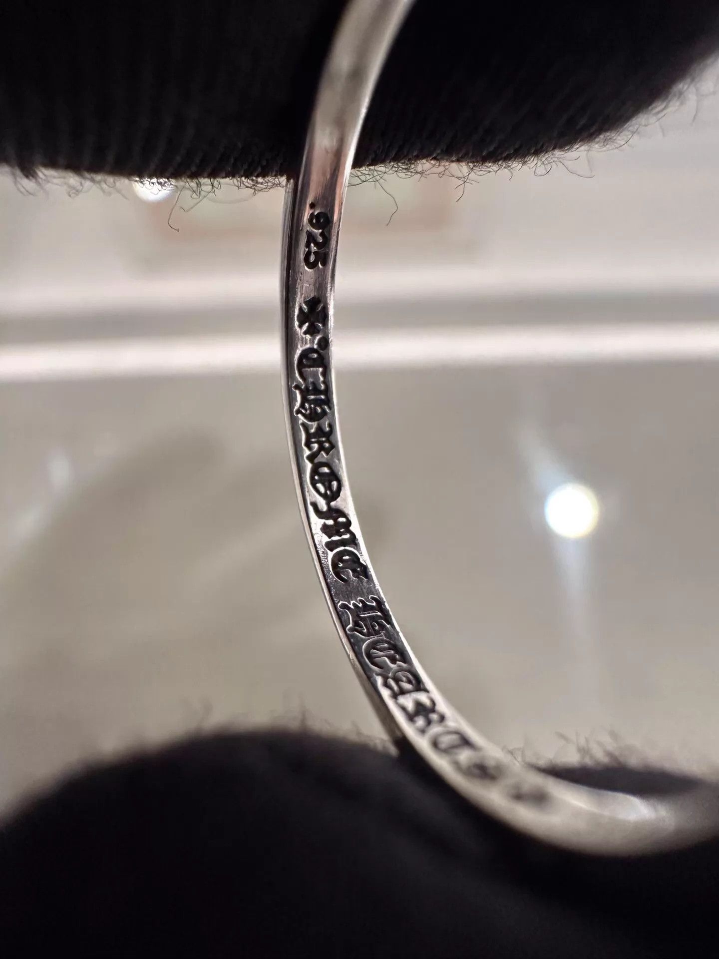 Chrome Hearts Chrome Hearts Bubblegum Cross 925 Silver Ring US8 Size ONE SIZE - 6 Thumbnail
