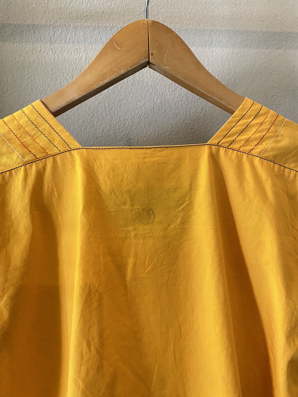 Chloe Chloé Vintage Vibrant Yellow Button-Up Top Size S / US 4 / IT 40 - 15 Thumbnail