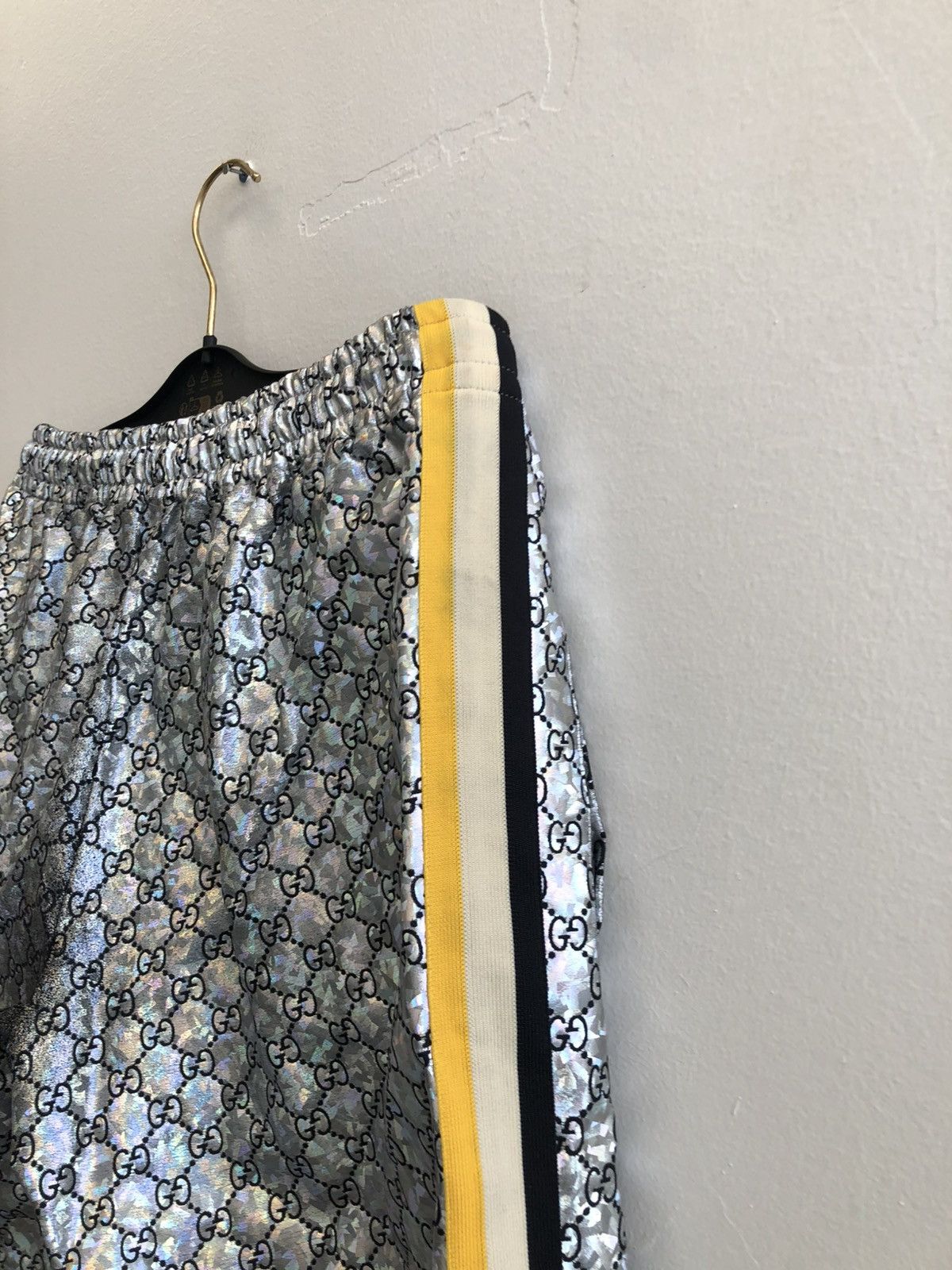 Gucci Gucci GG Supreme Print diamond crystal Jogging Pant Size US 32 / EU 48 - 8 Thumbnail