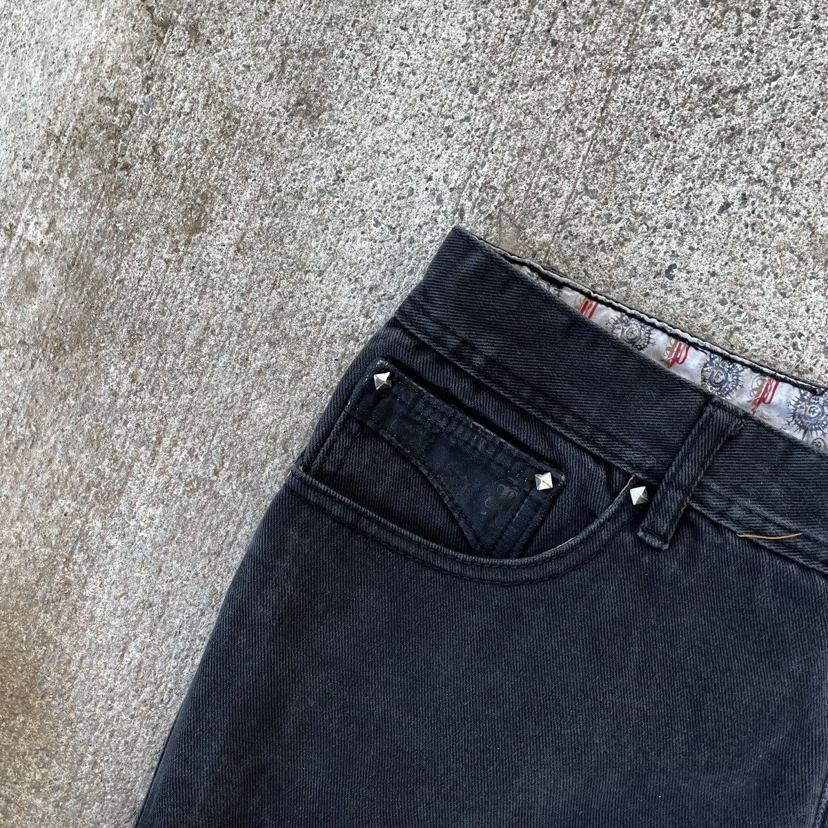 Pelle Pelle Vintage Pelle Pelle Black Jeans 36x34 Skater Urban Size US 36 / EU 52 - 4 Thumbnail