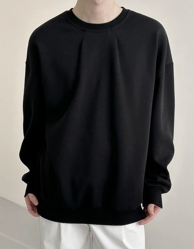 Japanese Brand × Vintage Cleanfit casual pleated sweatshirt city boy Size US XXL / EU 58 / 5 - 1 Thumbnail