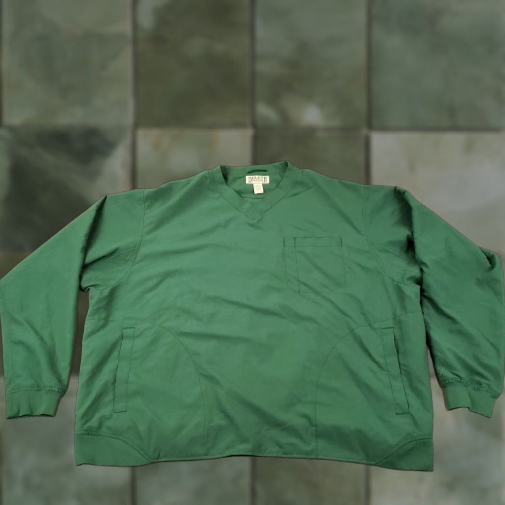Vintage Duluth Mens Windbreaker Jacket 3XL Green Outdoor Outdoors Golf Windbreaker Jacket Mens 3XL Duluth Green 3XL Mens Jacket Size US XXL / EU 58 / 5 - 1 Thumbnail