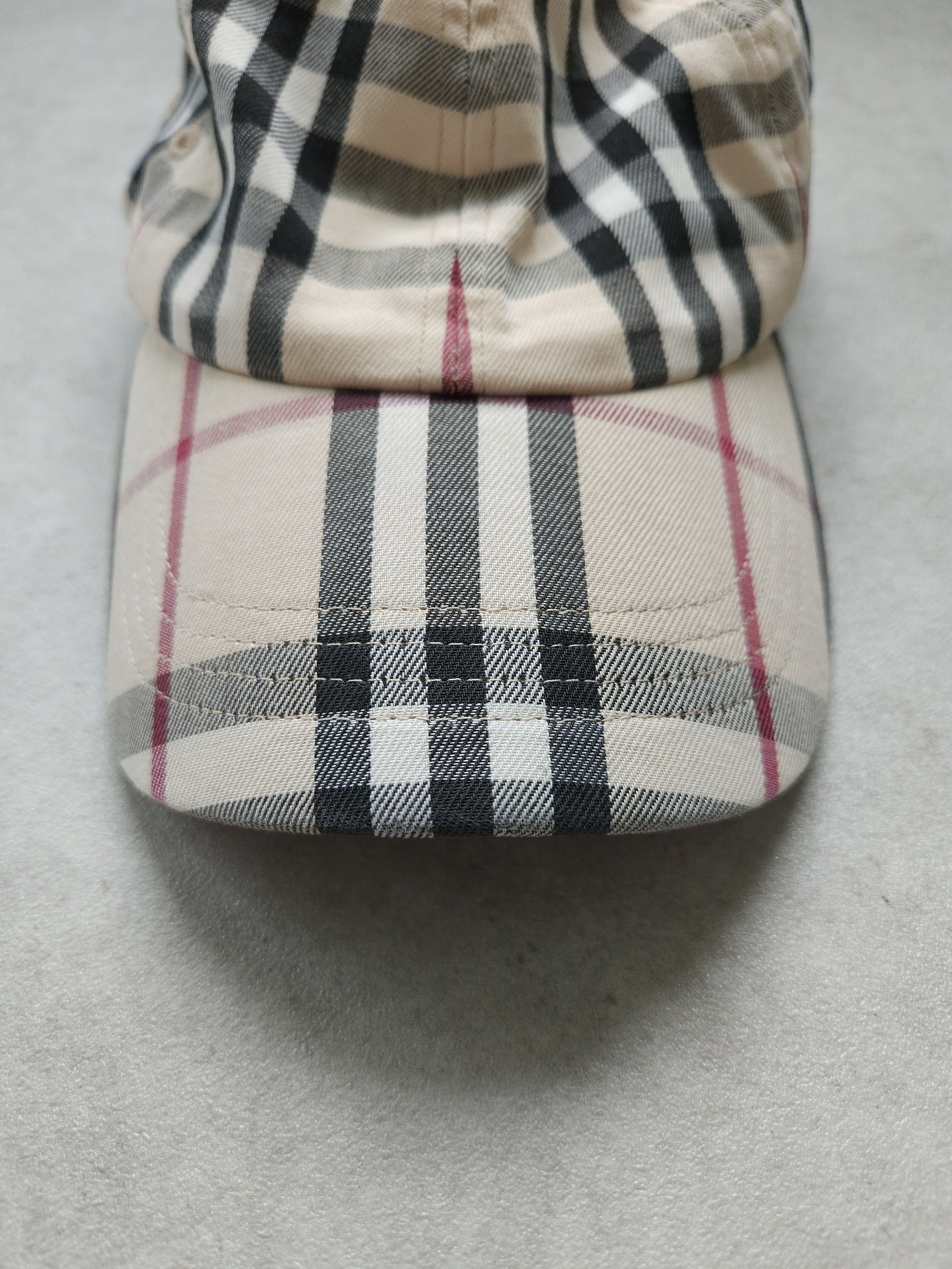 Burberry Vintage y2k burberry nova check hat cap Size ONE SIZE - 7 Thumbnail