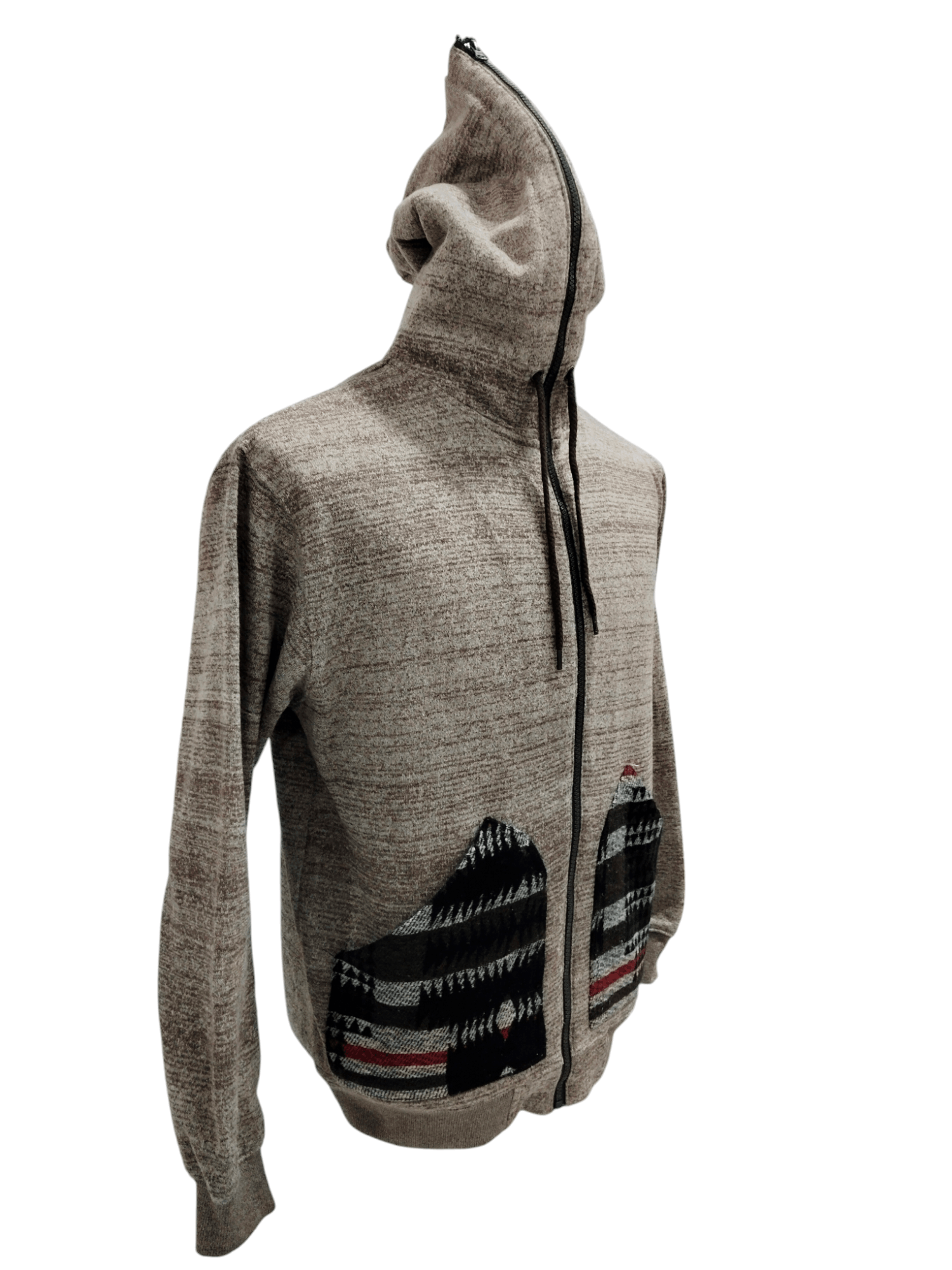 Illest × Japanese Brand ILLs Japanese Brand Navajo Pocket Zipper Hoodie Sweater Size US S / EU 44-46 / 1 - 2 Thumbnail