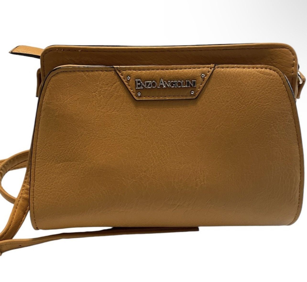 Other Enzo Angiolini Gold Multi-section Crossbody Bag Handbag Size ONE SIZE - 7 Thumbnail