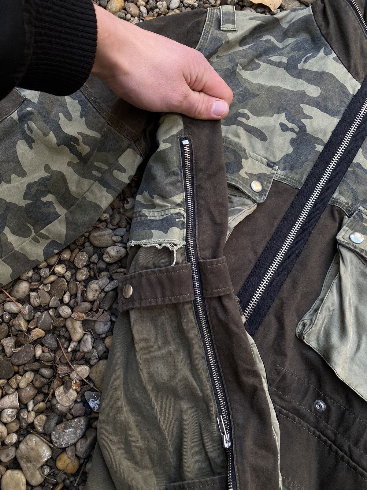 Diesel Diesel Avant-Garde Multipocket Multizip Light Jacket Size US L / EU 52-54 / 3 - 3 Thumbnail