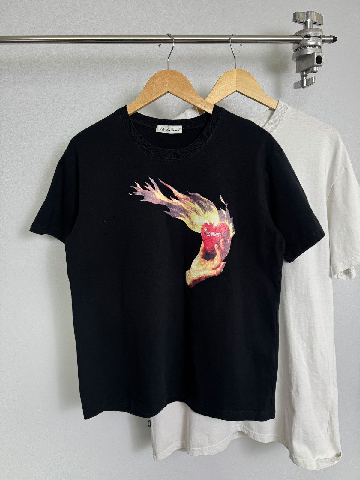 Undercover Undercover Heart On Fire T-shirt Size US S / EU 44-46 / 1 - 11 Thumbnail