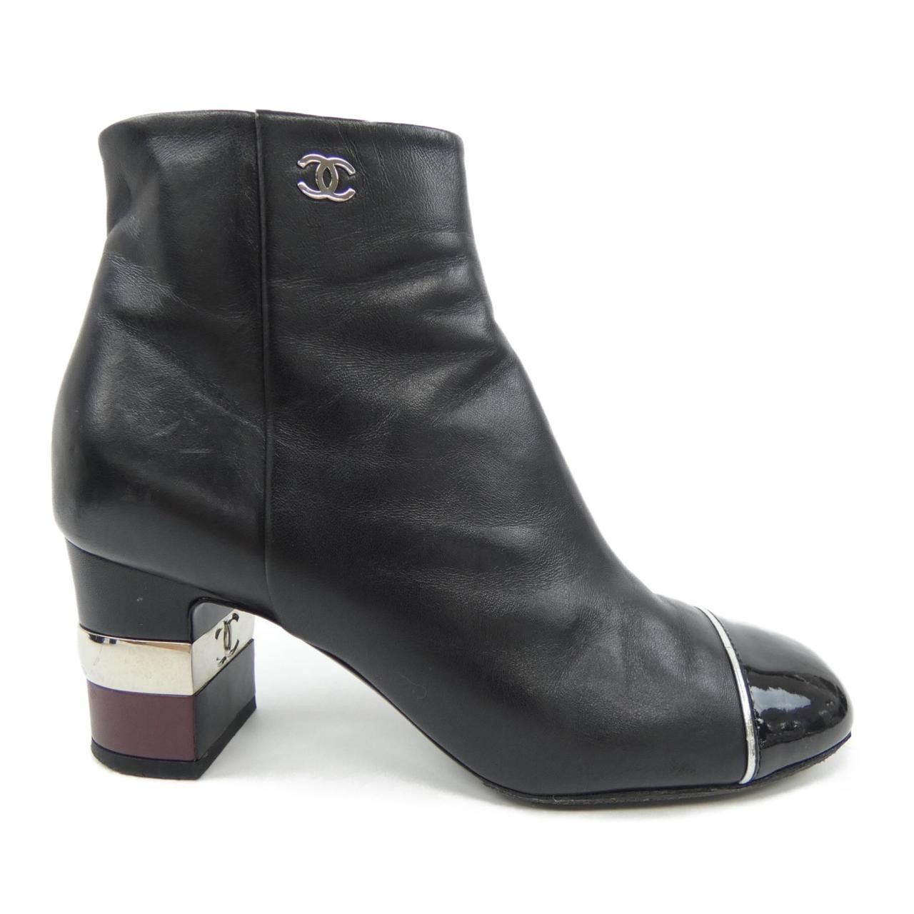 Chanel Chanel Chanel Leather Boots Leather Shoes G33240 DUTY FREE for USA Size ONE SIZE - 1 Thumbnail