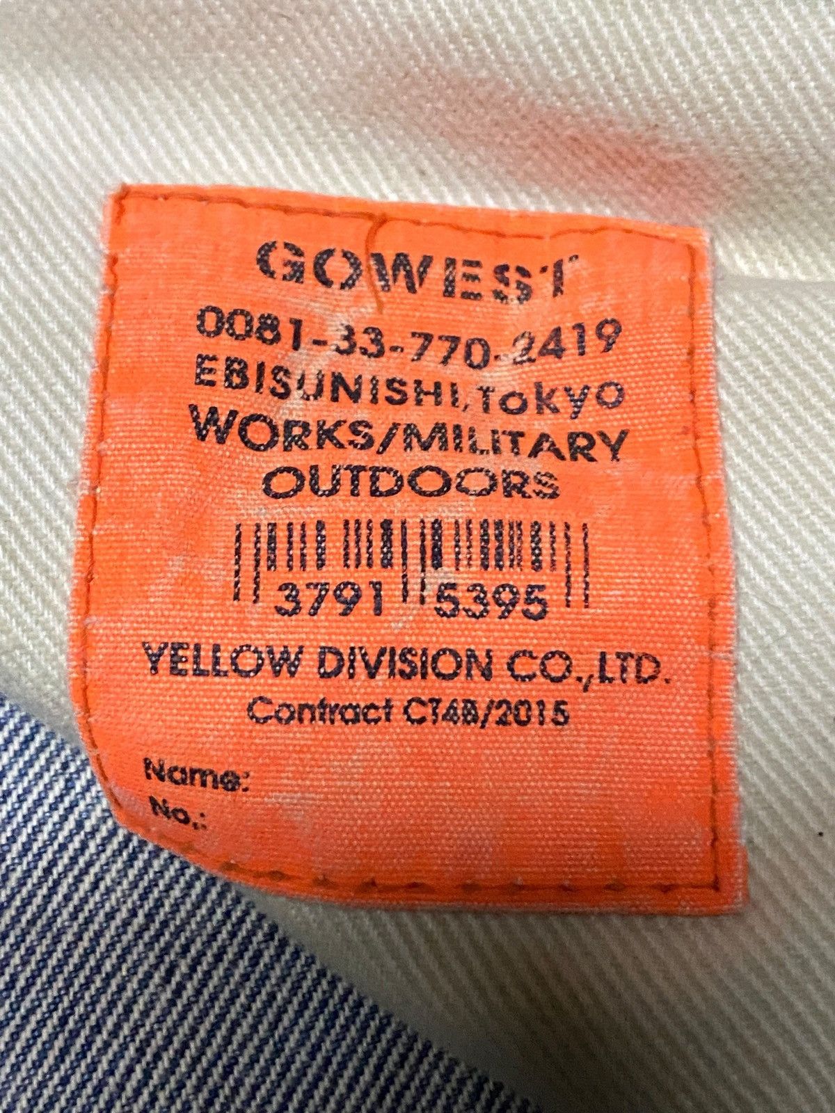 GOA Vintage Japanese Brand Gowest Rare Denim Pacthes Baggy Jeans Size US 33 - 19 Thumbnail