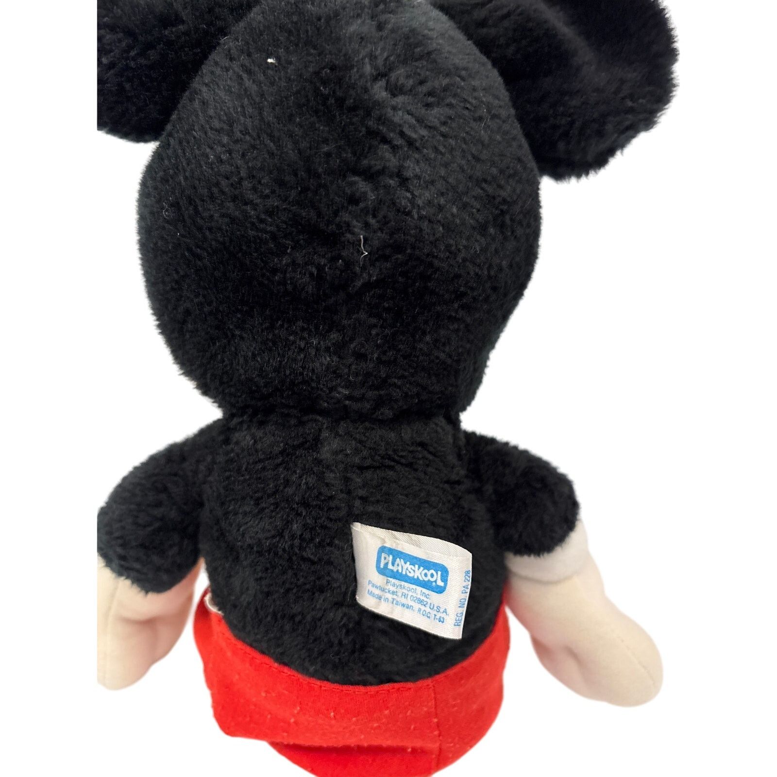 Disney Red pants Mickey Vintage 80s Playskool plush Size ONE SIZE - 5 Thumbnail