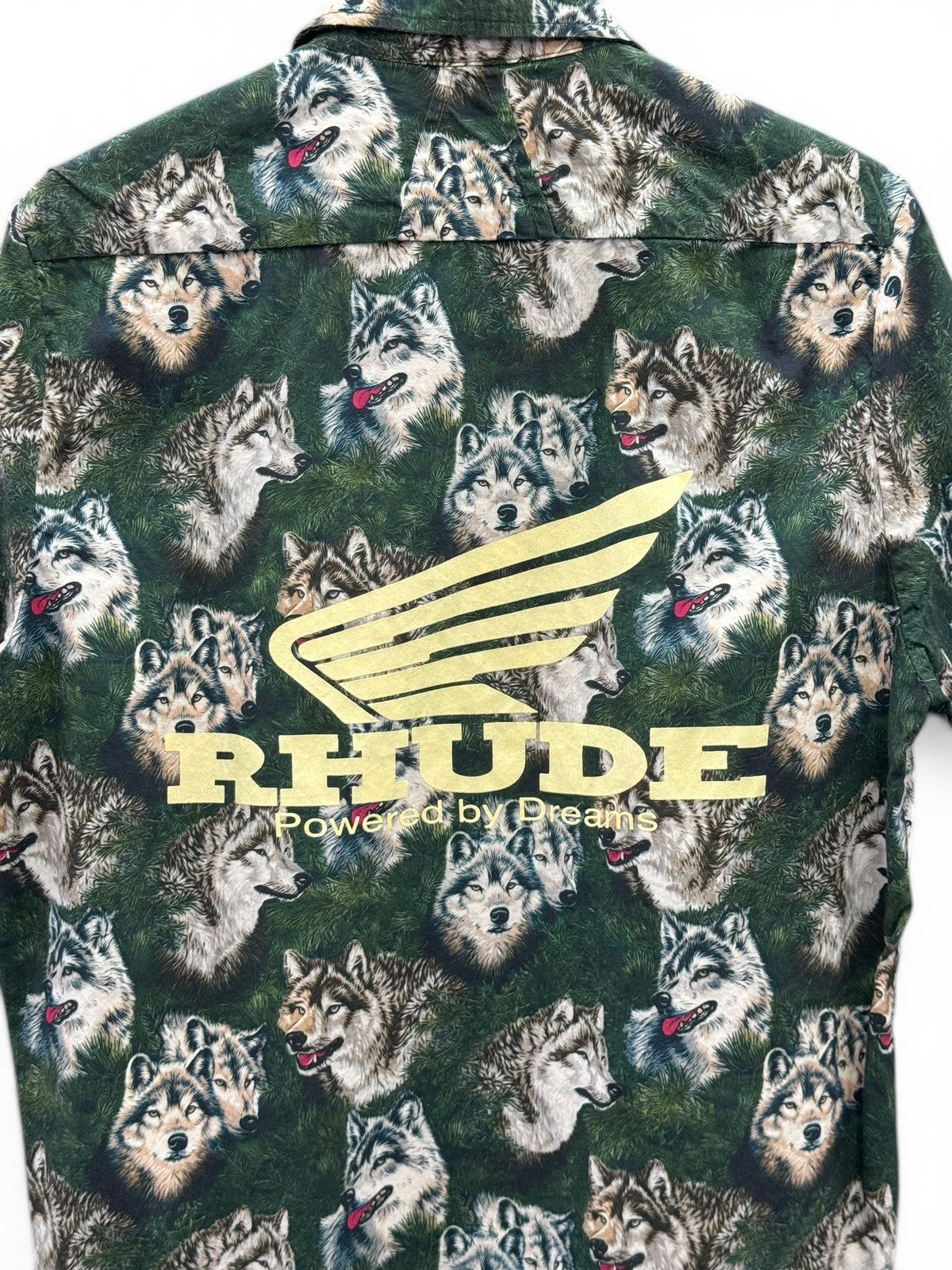 Rhude Rhude Wolf in the Pines Button Up Shirt Size US M / EU 48-50 / 2 - 3 Thumbnail