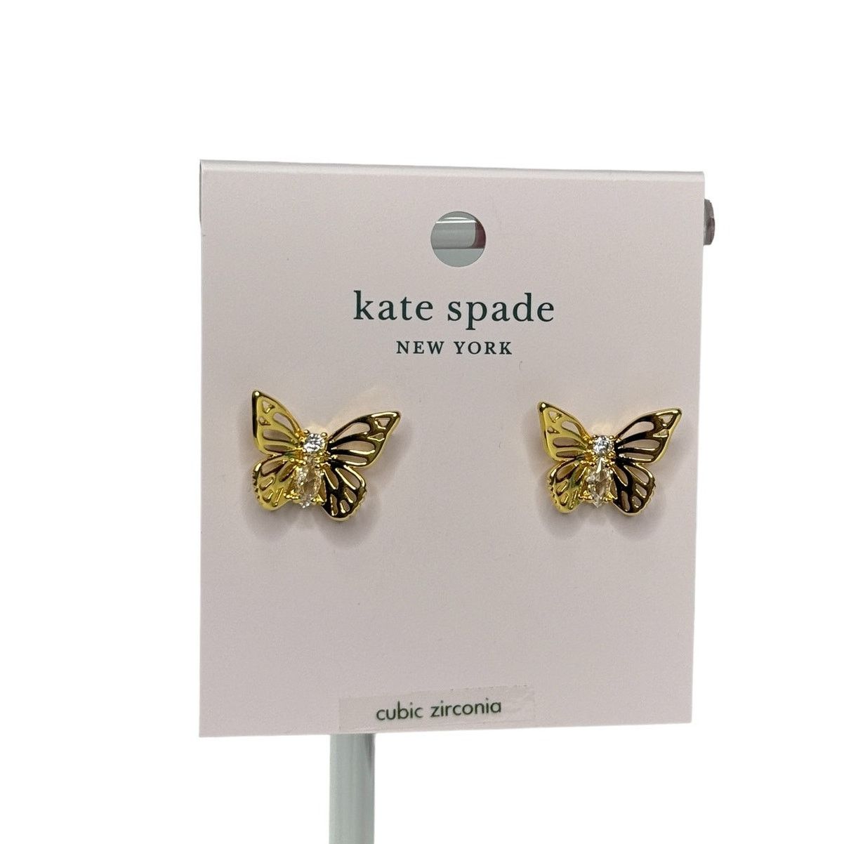 Kate Spade Kate Spade Gold Butterfly Studs Earrings Size ONE SIZE - 3 Thumbnail