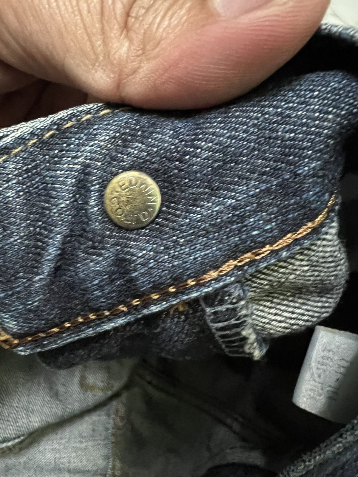 Edwin × If Six Was Nine × Japanese Brand 💥Baggy💥Vintage Edwin 503z Washed Distress Jean Size US 29 - 14 Thumbnail