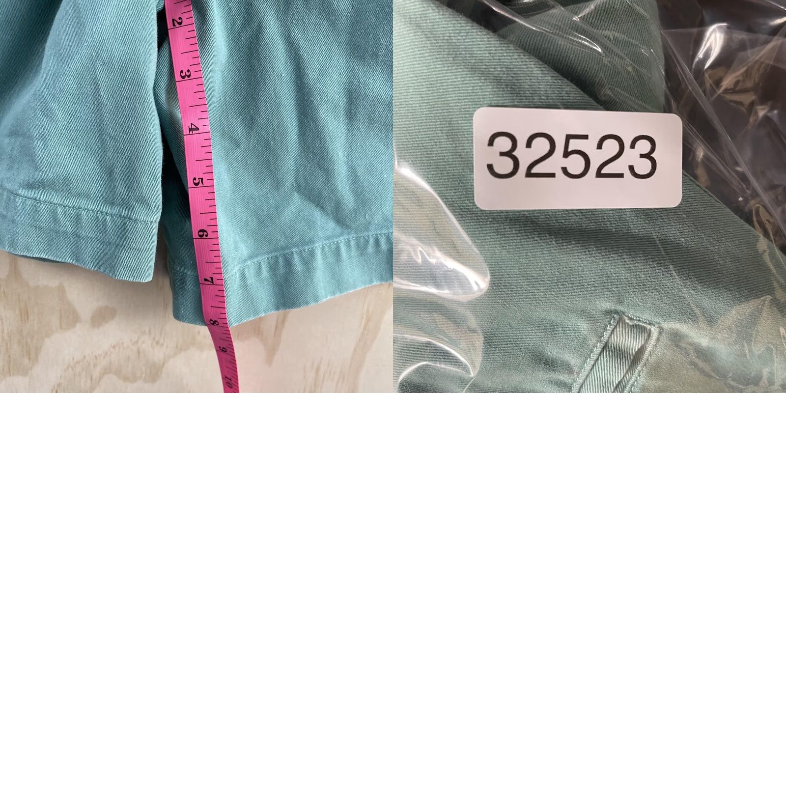 Gap VINTAGE Gap Shorts Womens 26" Green Pleated Chino High Waist Casual 90s USA Size 26" / US 2 / IT 38 - 8 Thumbnail