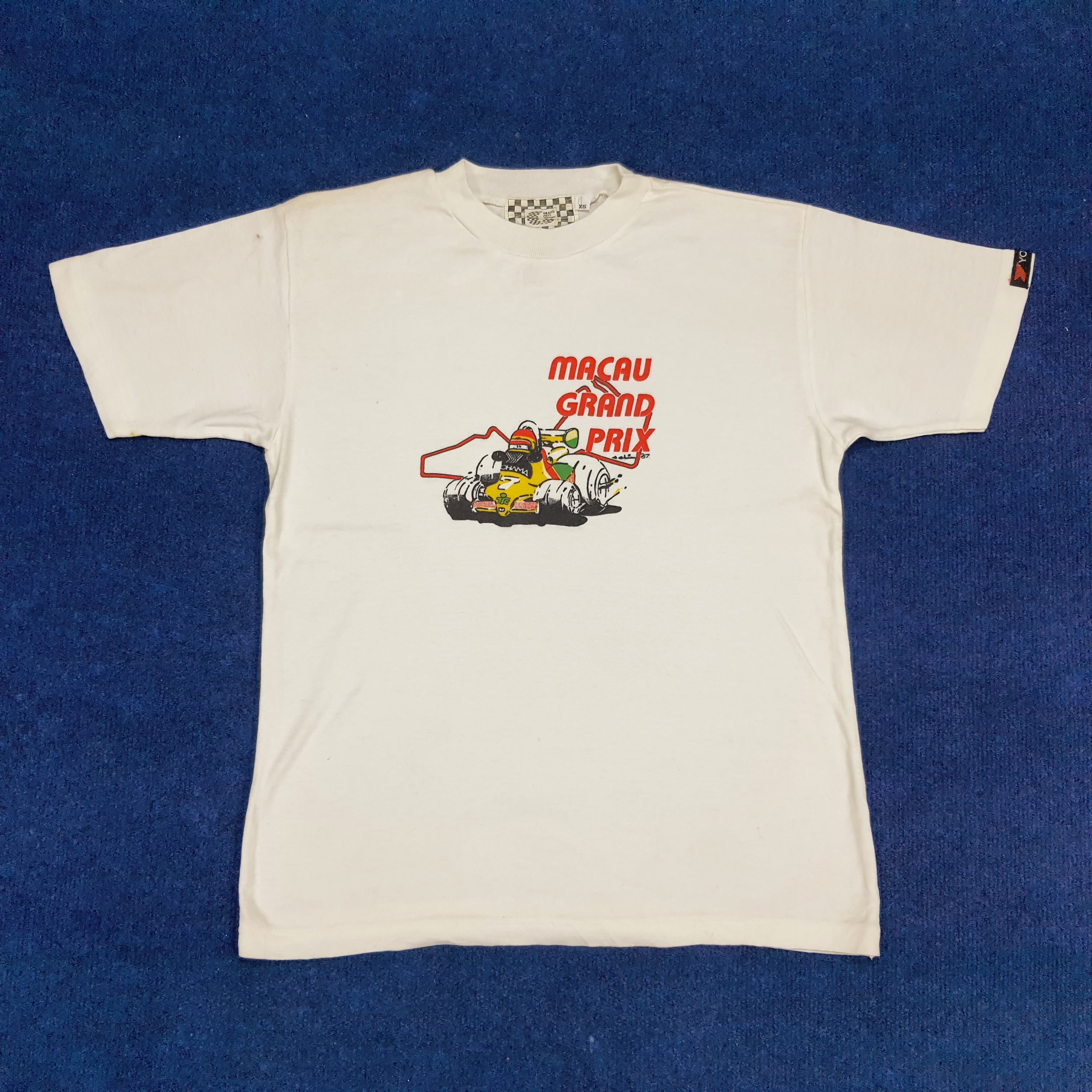 Vintage Yokohama Macau Grand Prix Racing T-shirt