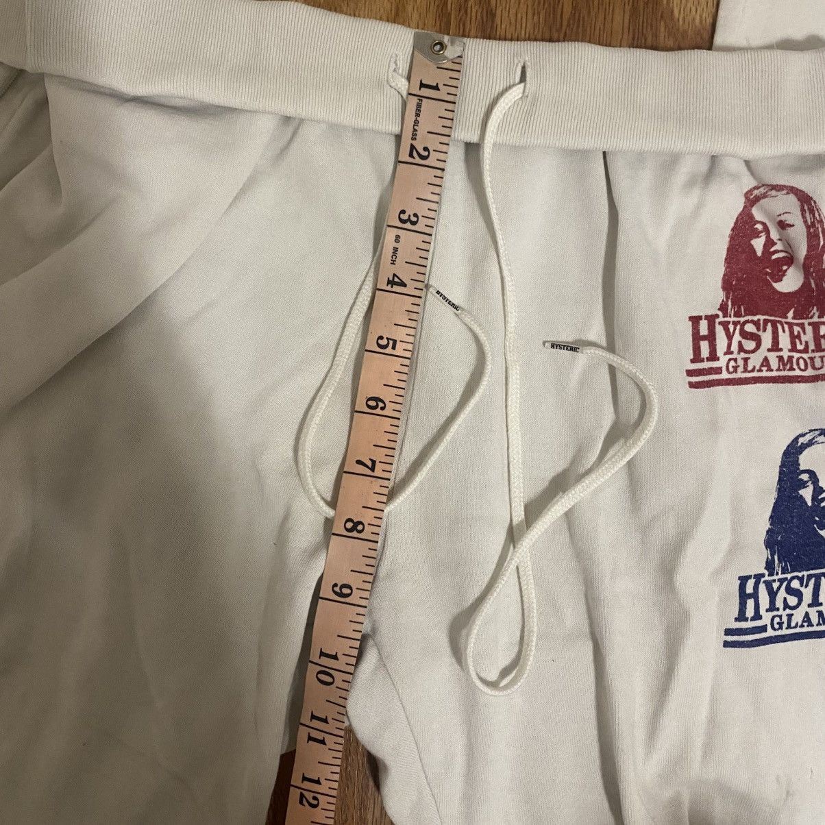 Hysteric Glamour Hysteric Glamour white low rise fold over sweatpants Size 28" / US 6 / IT 42 - 3 Thumbnail
