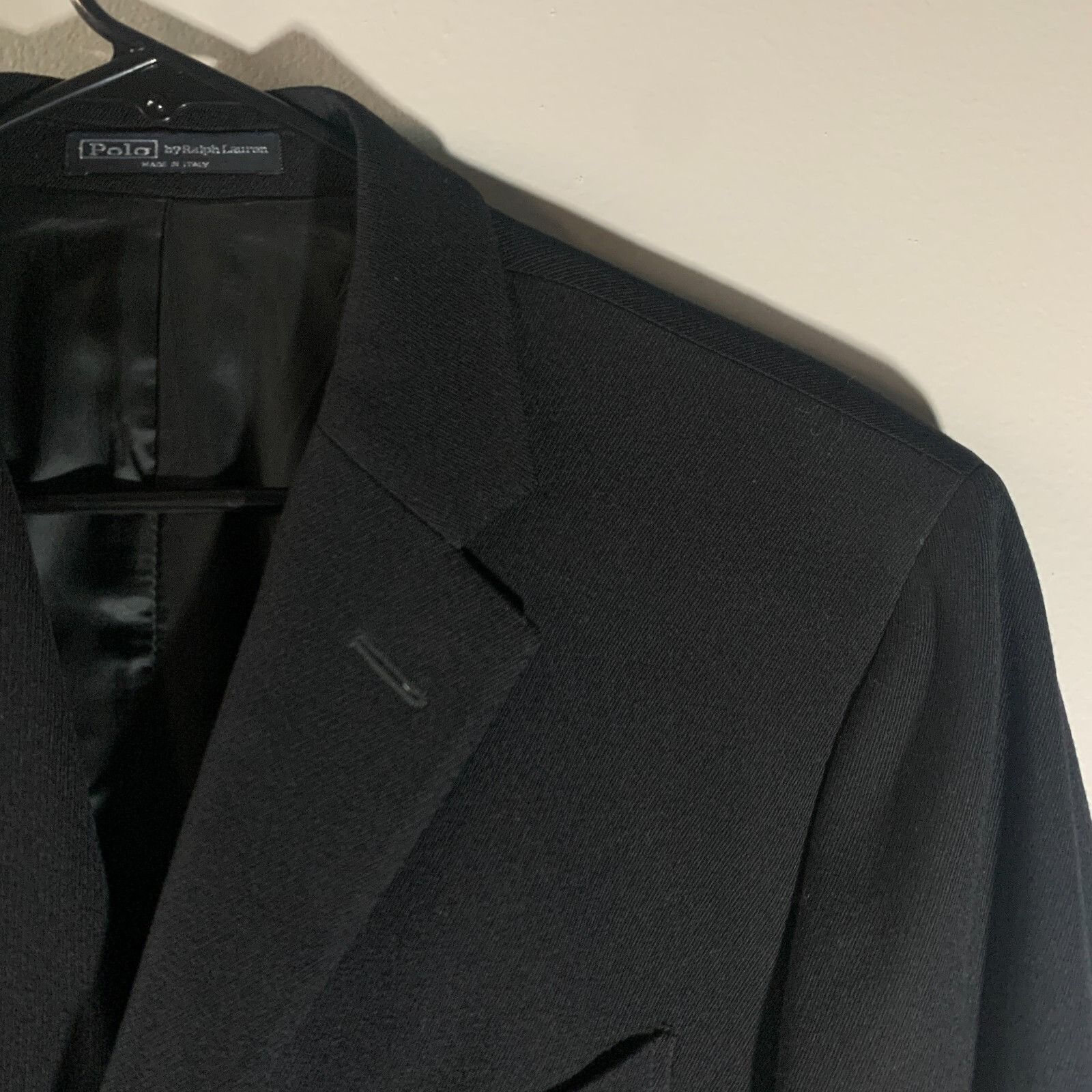 POLO RALPH LAUREN $998 Made In Italy Wool Men’s Blazer 42R L