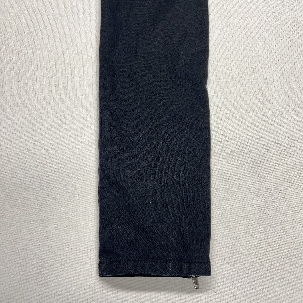 Pacsun Pacsun Pants Black Skinny Stacked Drawstring Ankle Zipper Size US 32 / EU 48 - 13 Thumbnail
