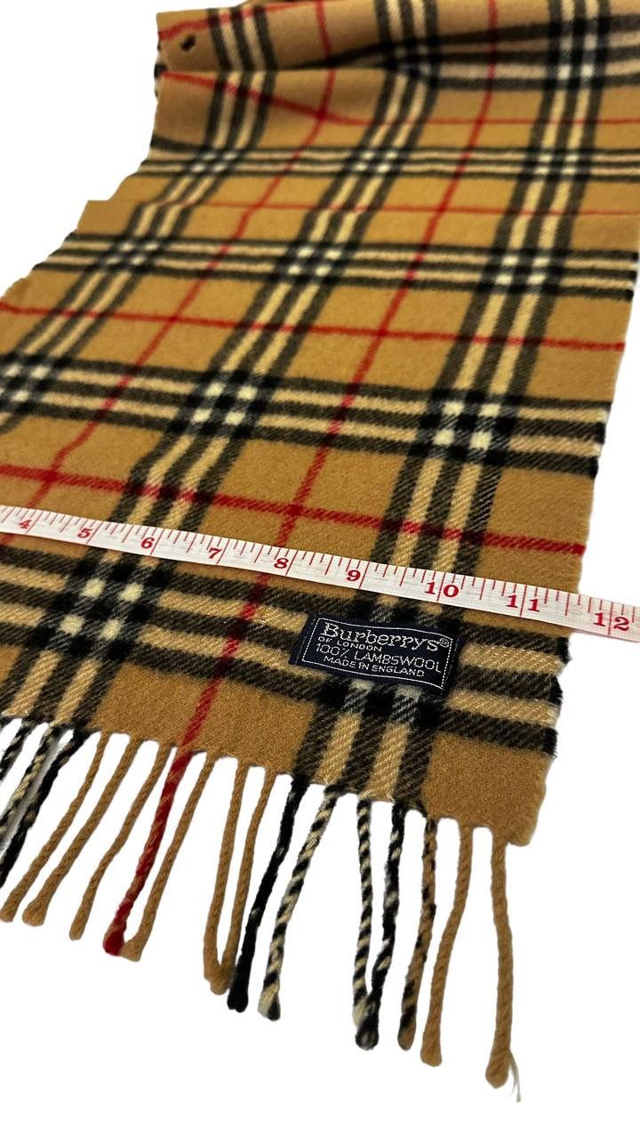 Burberry Burberrys Vintage Novacheck Scarf / Muffler Size ONE SIZE - 8 Thumbnail