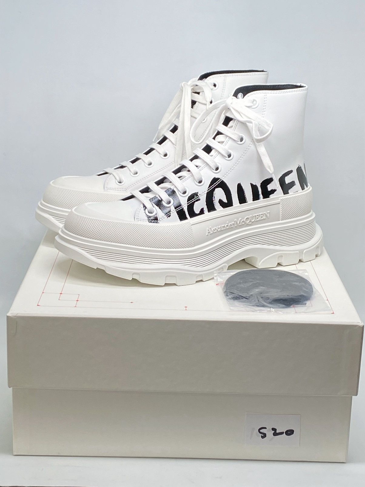 Alexander McQueen Alexander McQueen Platform Leather Booties size 42/us size 9 Size US 9 / EU 42 - 10 Thumbnail