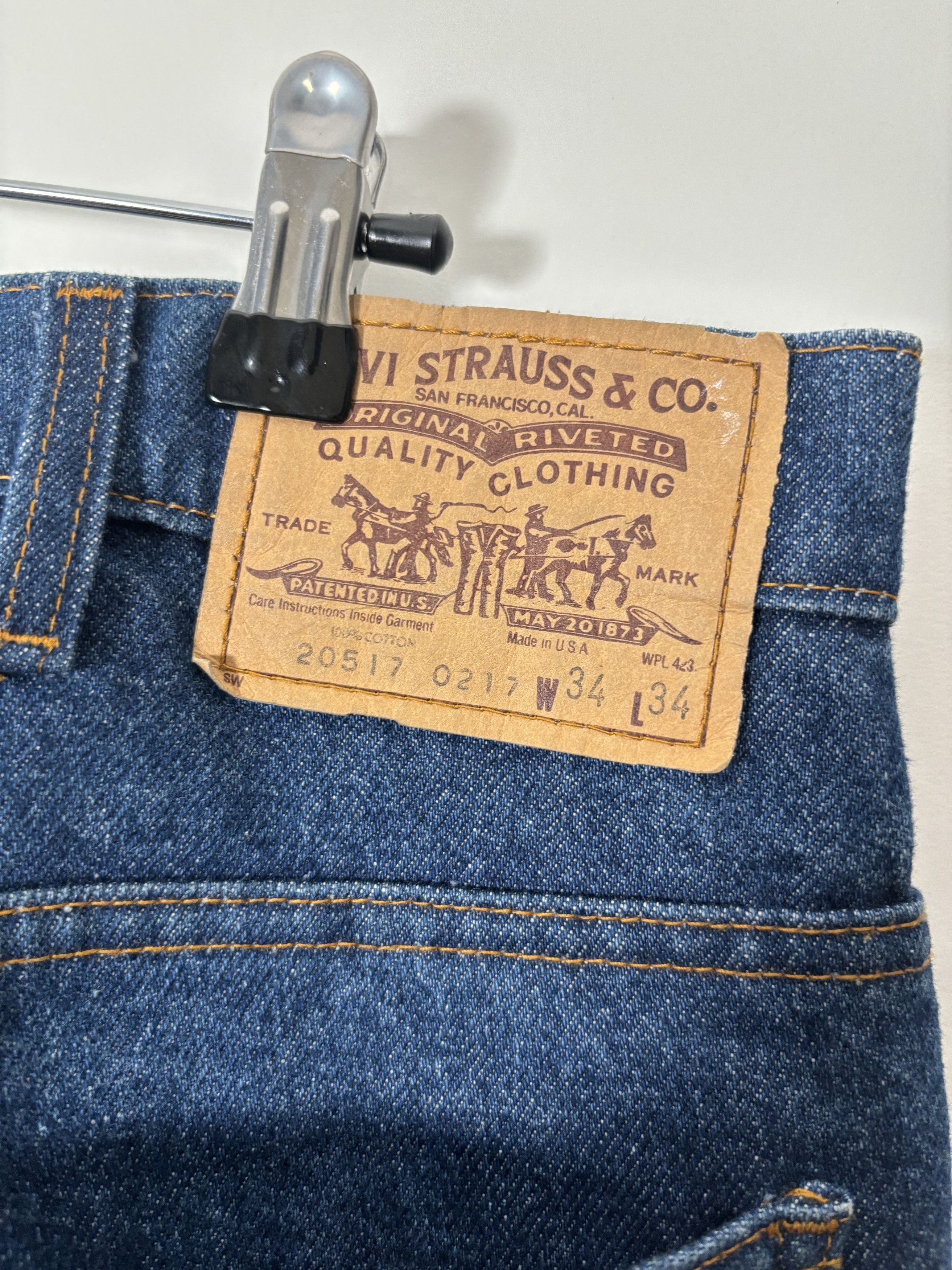 Chrome Hearts 🚭 CLASSIC GRAIL 🚭 CHROME HEARTS VINTAGE PATCHED LEVI’S Size US 33 - 15 Thumbnail