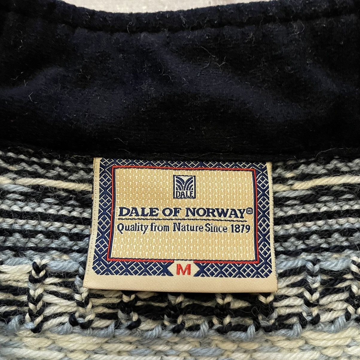 Dale Of Norway × Vintage Dale of Norway quarter zip knit womens jumper sweater M Size M / US 6-8 / IT 42-44 - 13 Thumbnail