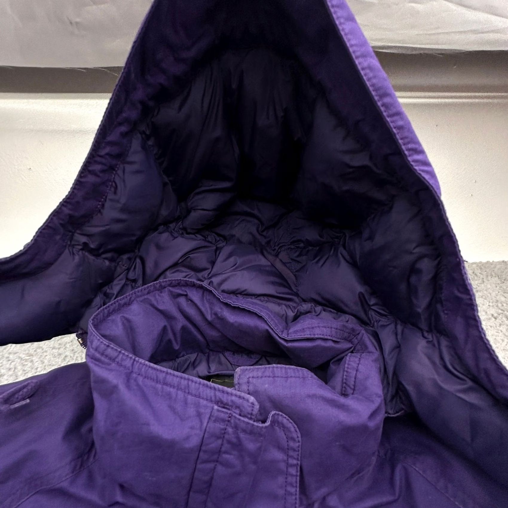 Eddie Bauer VINTAGE Eddie Bauer Snowline Goose Down Parka Hooded Jacket Womens Medium Purple Size M / US 6-8 / IT 42-44 - 7 Thumbnail