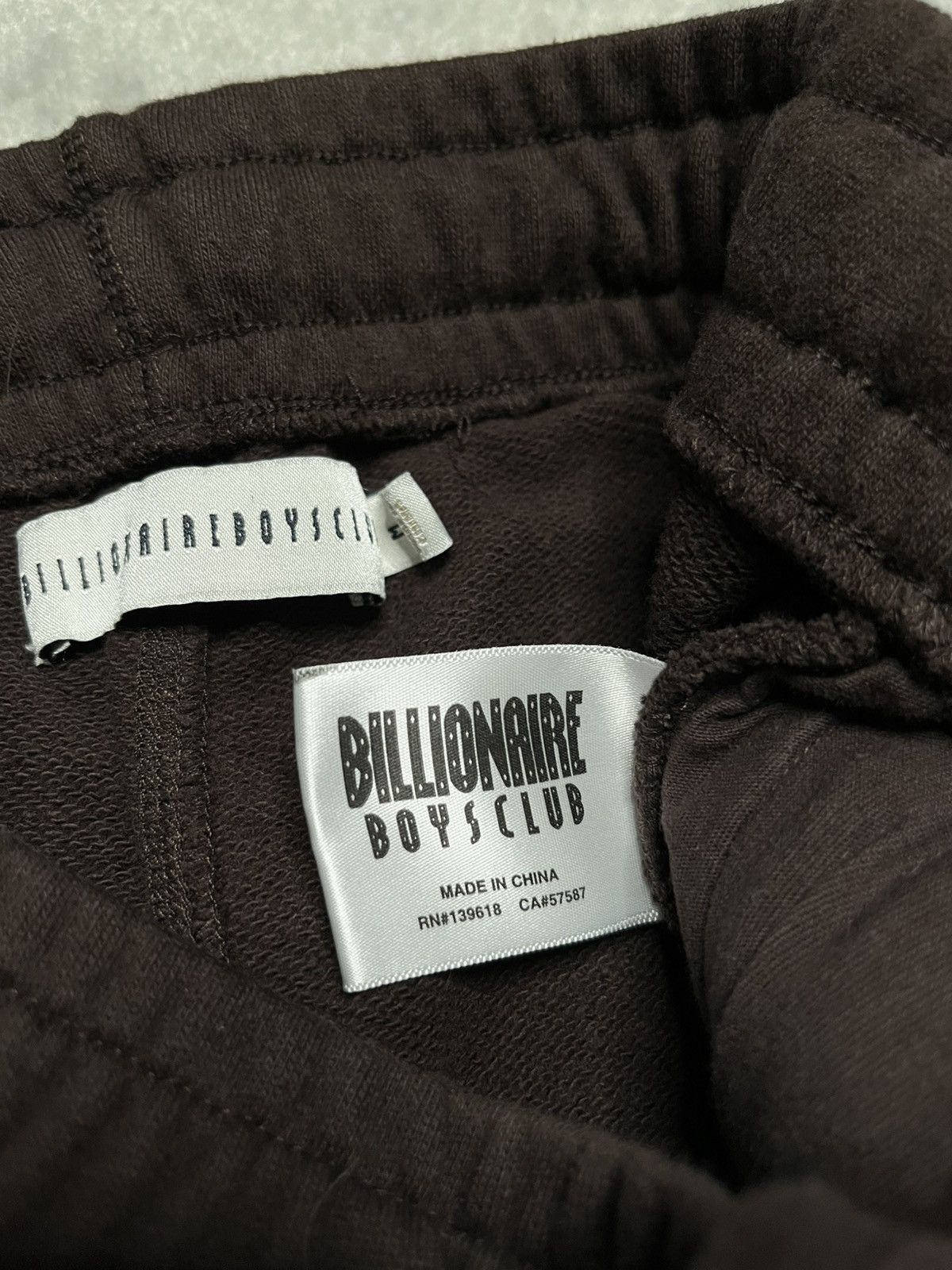 Billionaire Boys Club Vintage Basic Brown Bilionare Boys Club BBC Logo Sweatpants Size US 30 / EU 46 - 6 Thumbnail