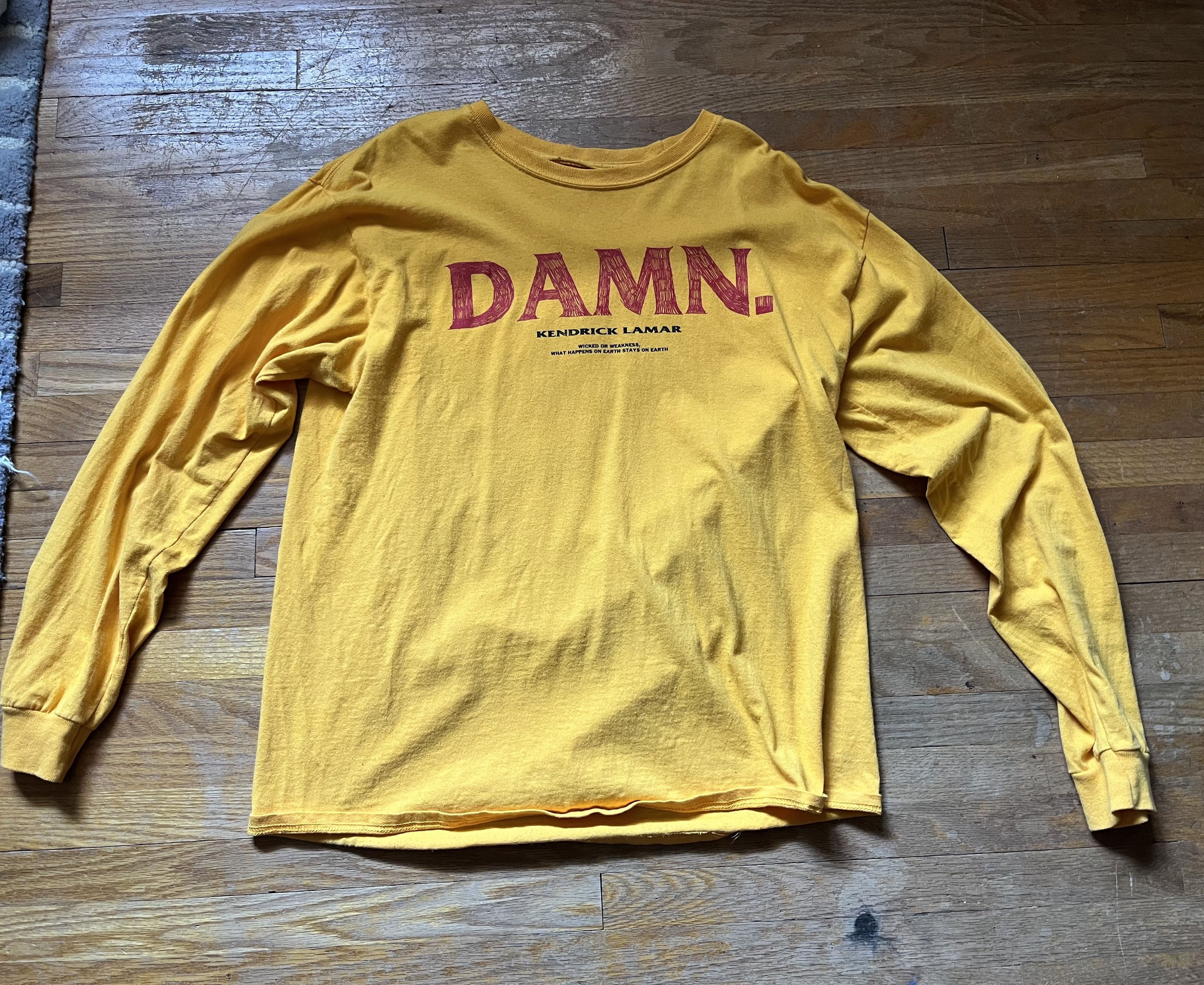 Kendrick Lamar Damn Long Sleeve | Grailed