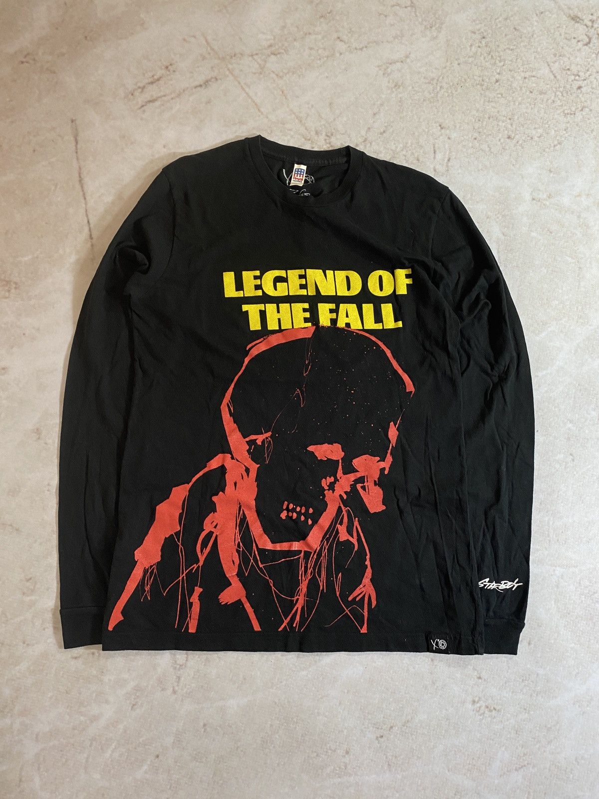 The Weeknd Legend of sold the Fall Starboy Longsleeve Jacket XO X O Tour Collectible