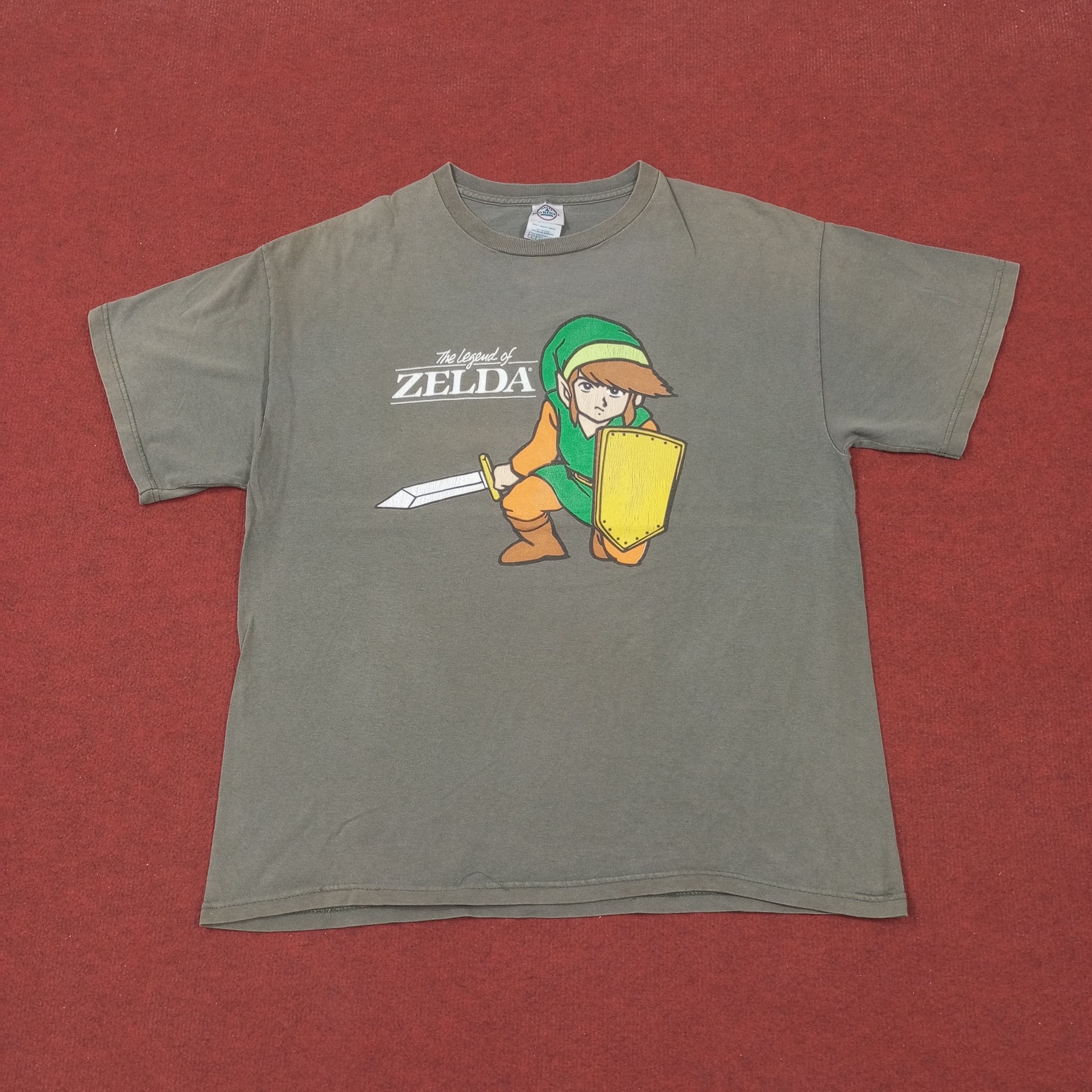 Playstation × The Game × Vintage The Legend OF Zelda Video Games Promo Style Tshirt Size US L / EU 52-54 / 3 - 1 Thumbnail