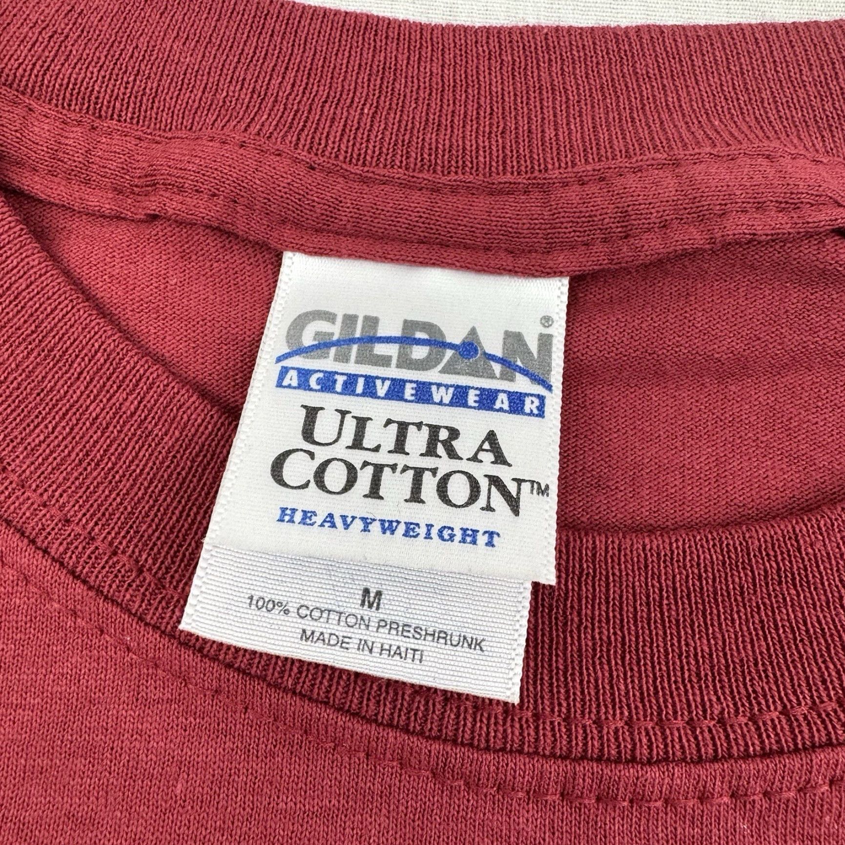 Gildan VINTAGE Gildan Alabama Band T Shirt Adult Medium Red Farewell Tour 2003 USA Mens M Shirt Size US M / EU 48-50 / 2 - 4 Thumbnail